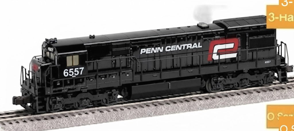 Lionel 2722PC - Legacy - U33C Diesel Locomotive "Penn Central" #6557 - Custom Run for MrMuffin'sTrains