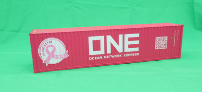 Atlas O 3002586 - Master - 40' High Cube Container “ONE” (Hope Container) - MrMuffin'sTrains