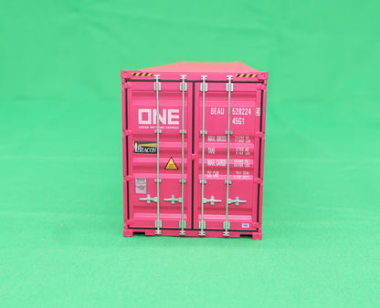 Atlas O 3002586 - Master - 40' High Cube Container “ONE” (Hope Container) - MrMuffin'sTrains