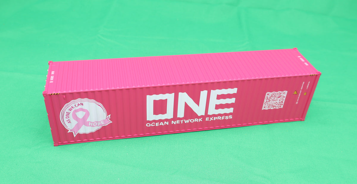 Atlas O 3002586 - Master - 40' High Cube Container “ONE” (Hope Container) - MrMuffin'sTrains