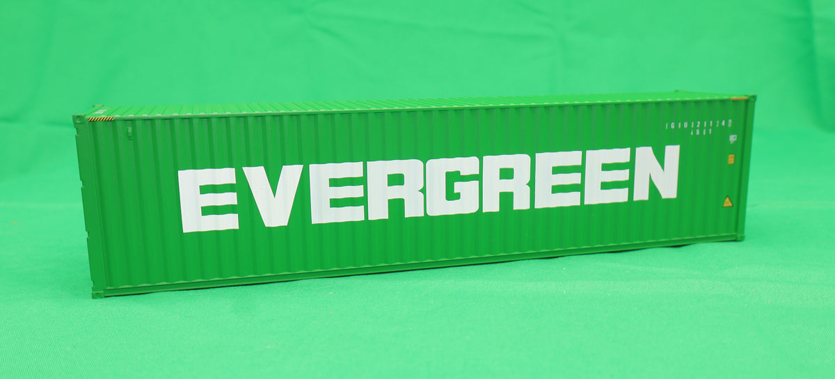 Atlas O 3002583 - Master - 40' High Cube Container “Evergreen” - MrMuffin'sTrains