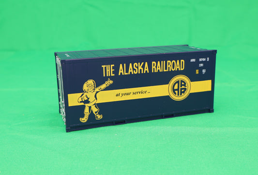 Atlas O 3002594 - Master - 20' Reefer Container “Alaska Railroad”