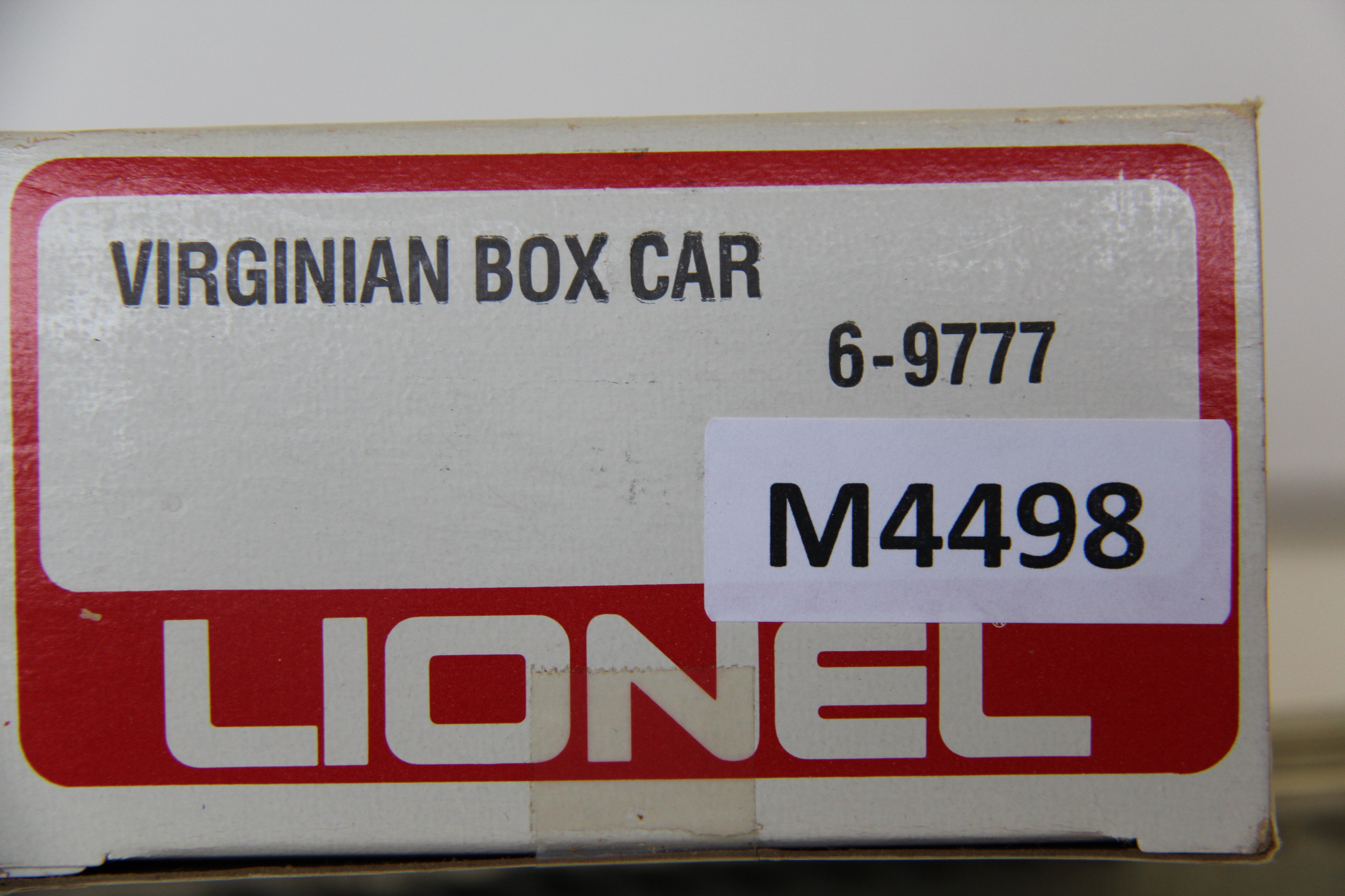 Lionel 6-9777 Virginian Box Car-Second hand-M4498