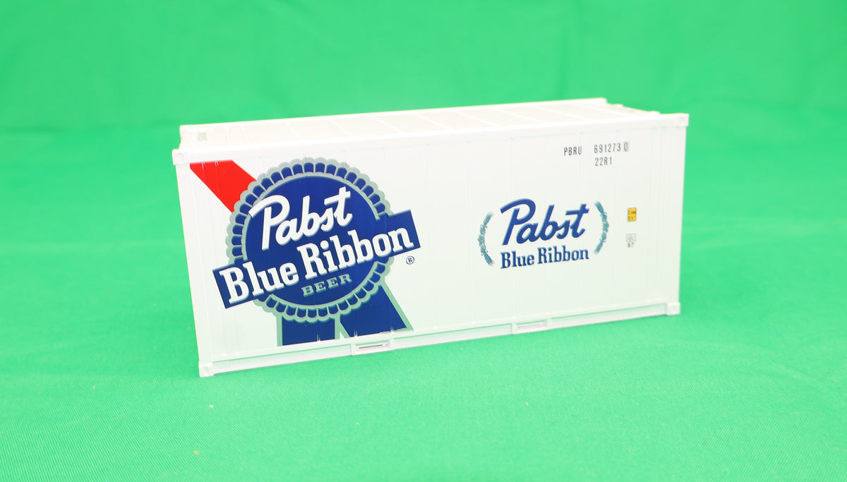 Atlas O 3002595 - Master - Pabst Brewing Company - 20' Reefer Container “Pabst Blue Ribbon”