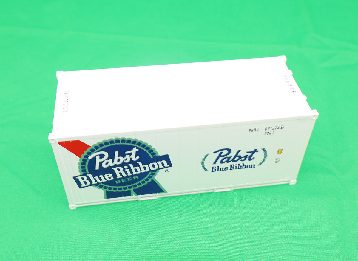 Atlas O 3002595 - Master - Pabst Brewing Company - 20' Reefer Container “Pabst Blue Ribbon”