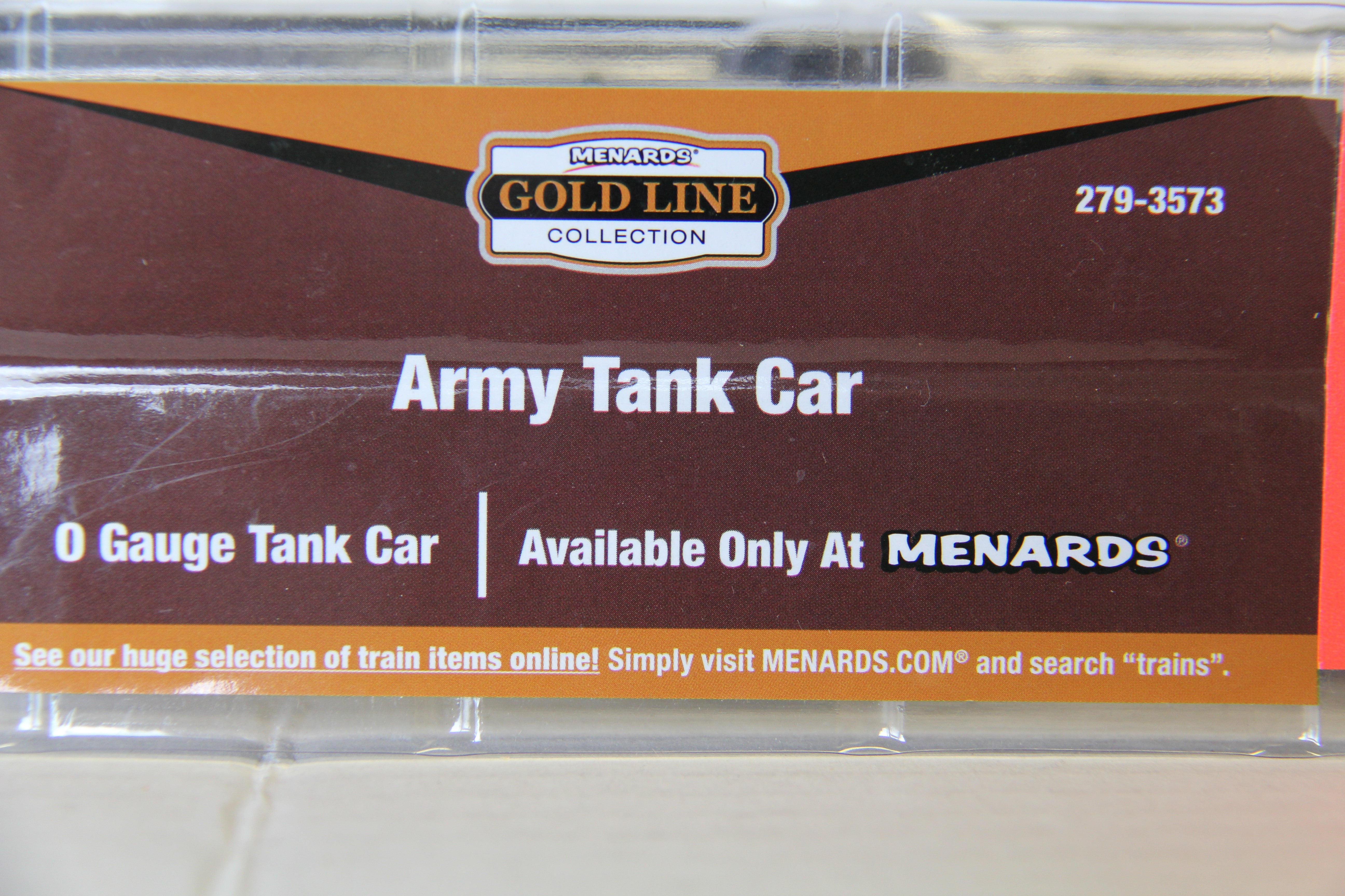 Menards 279-3479 & 279-3573 Military 7 Car Set-Second hand-M4503