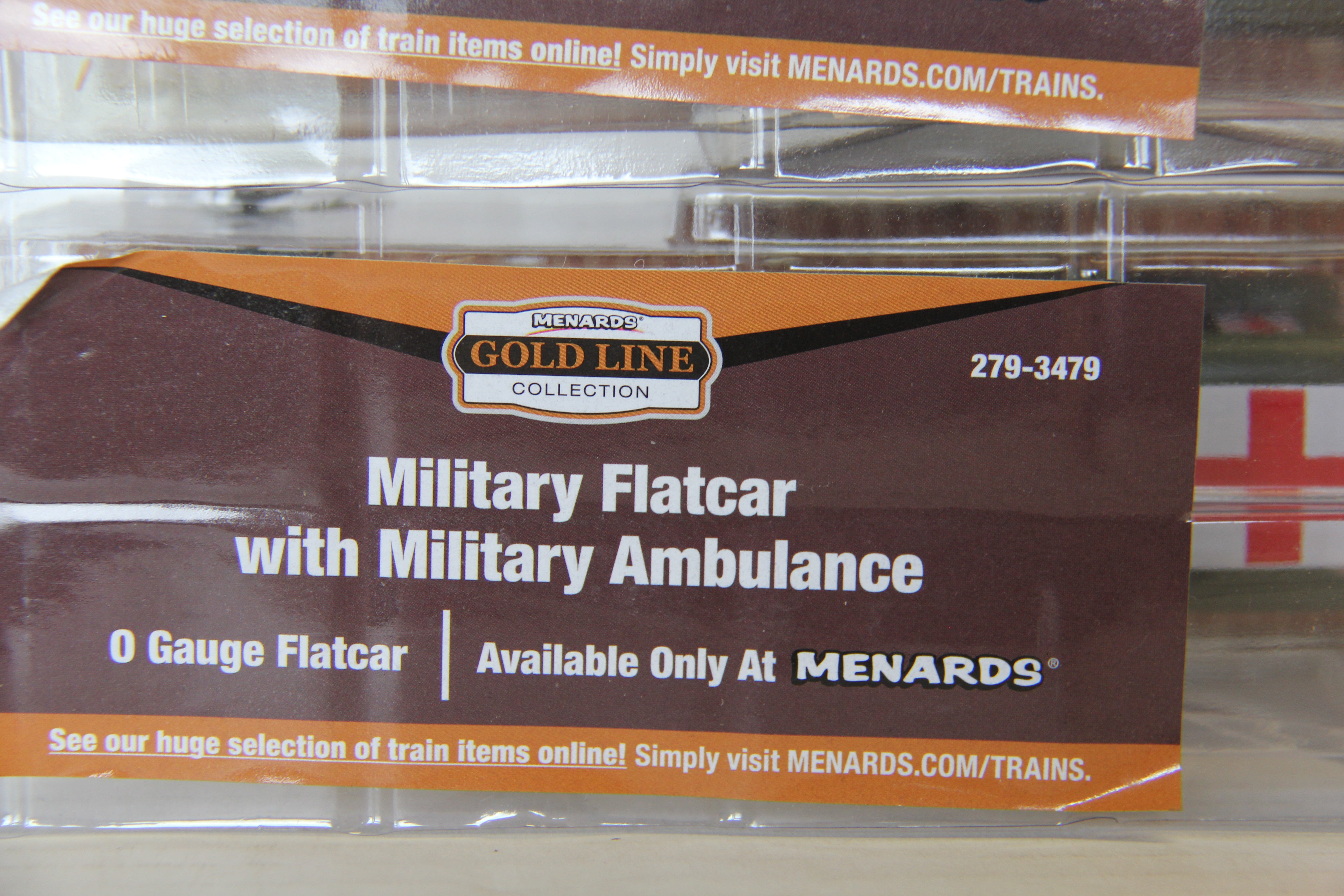 Menards Military 7 Car Set-Second hand-M4503