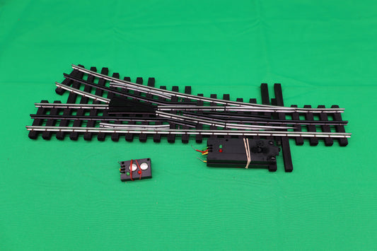 Ross Custom Switches #125M - Super Line - O-72 Switch Track (Right) w/ Dz1000 - MrMuffin'sTrains