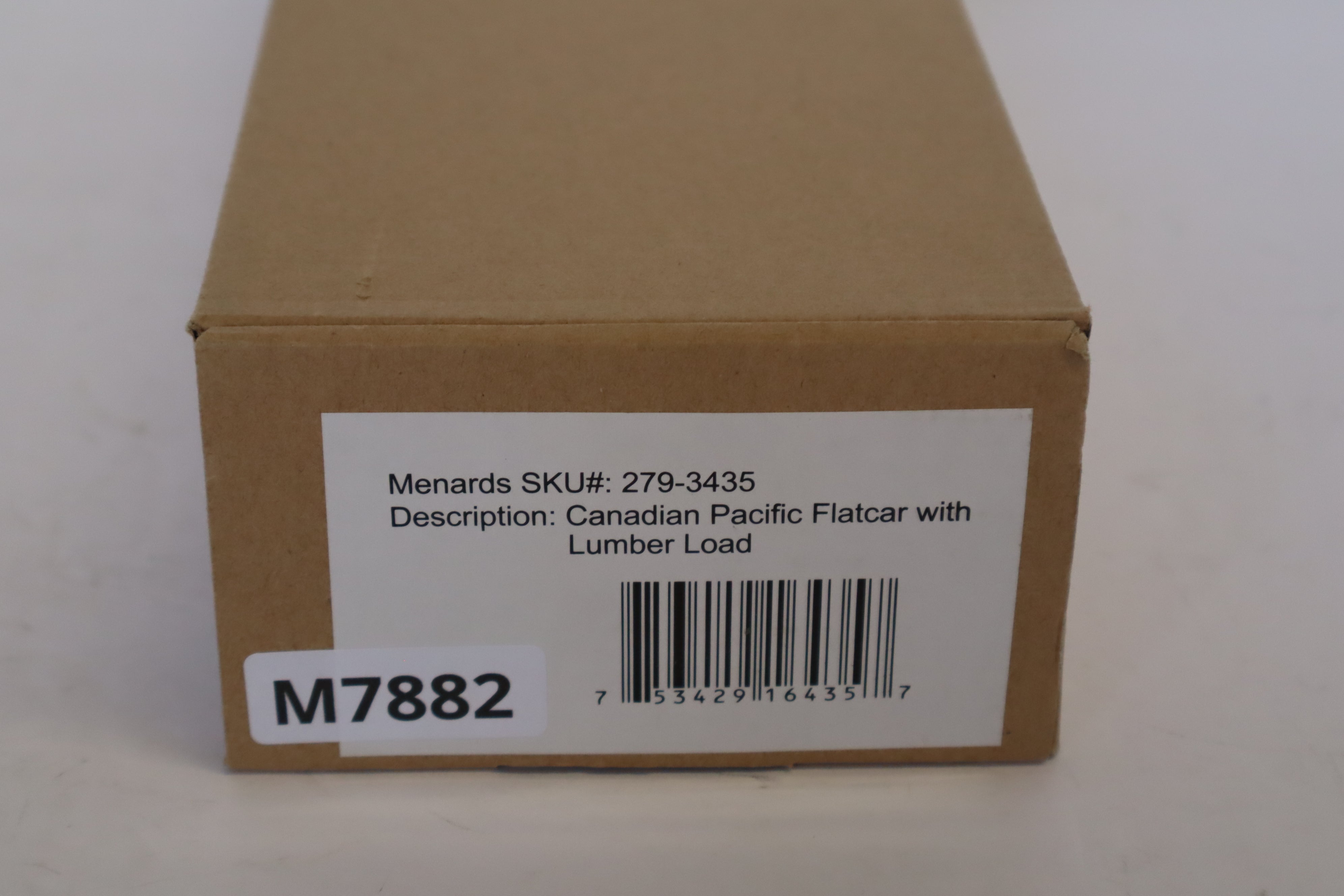 Menards #279-3435 Canadian Pacific Flatcar w/ Lumber Load-Second hand-M7882