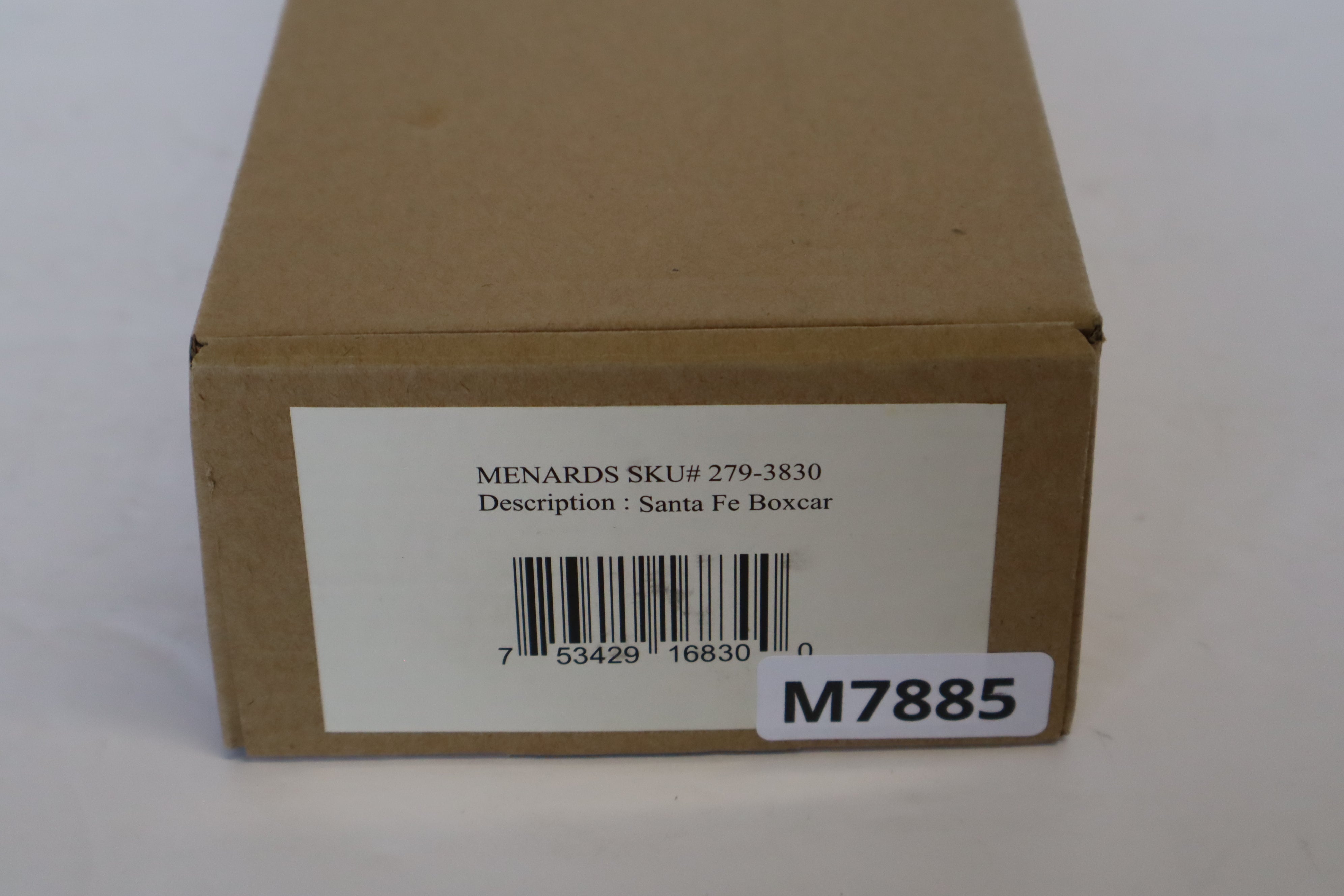 Menards #279-3830 Santa Fe Boxcar-Second hand-M7885