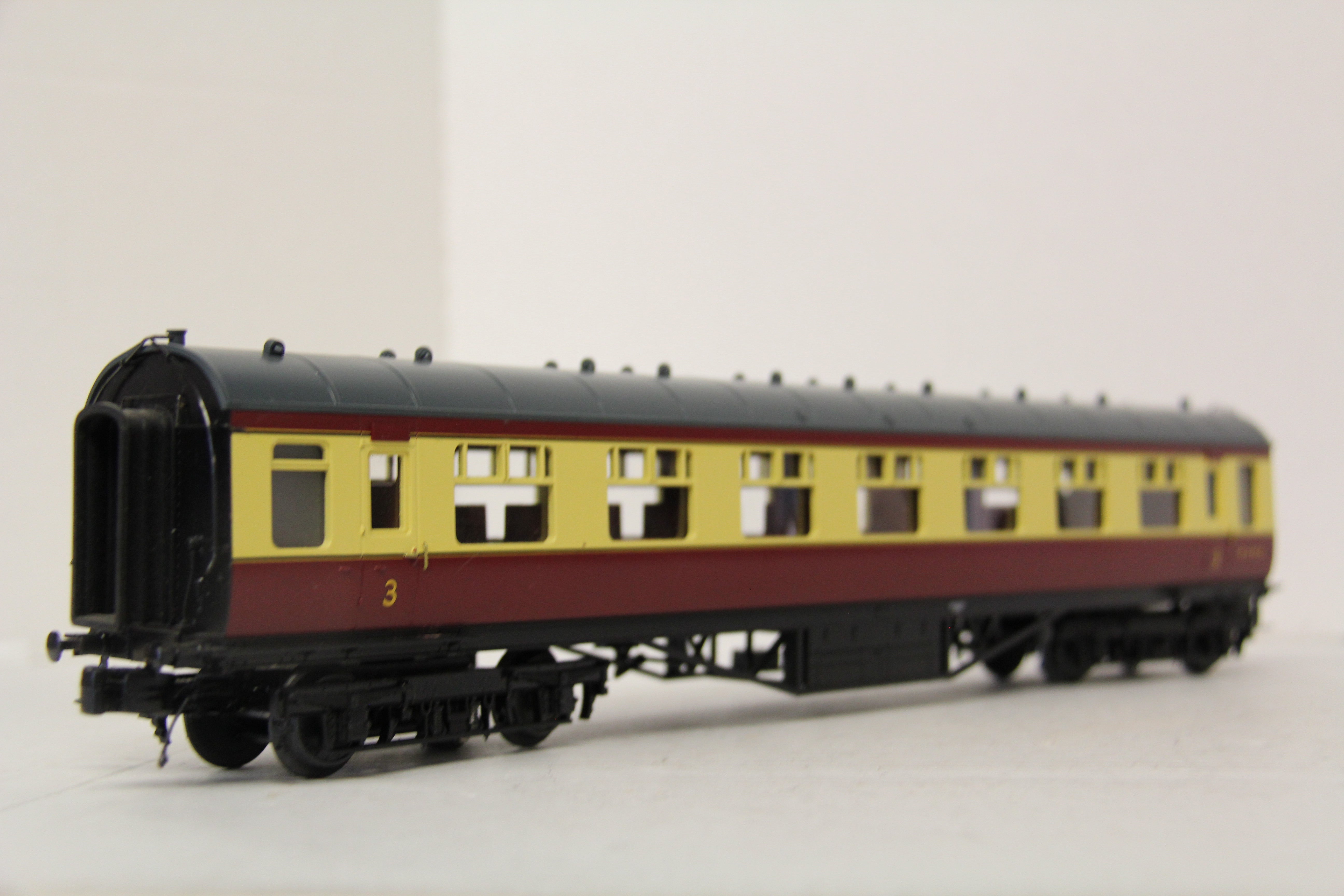 Rail King 20-60008 British Railways LMS Standard Passenger Set 4 Car Set-Second hand-M6428