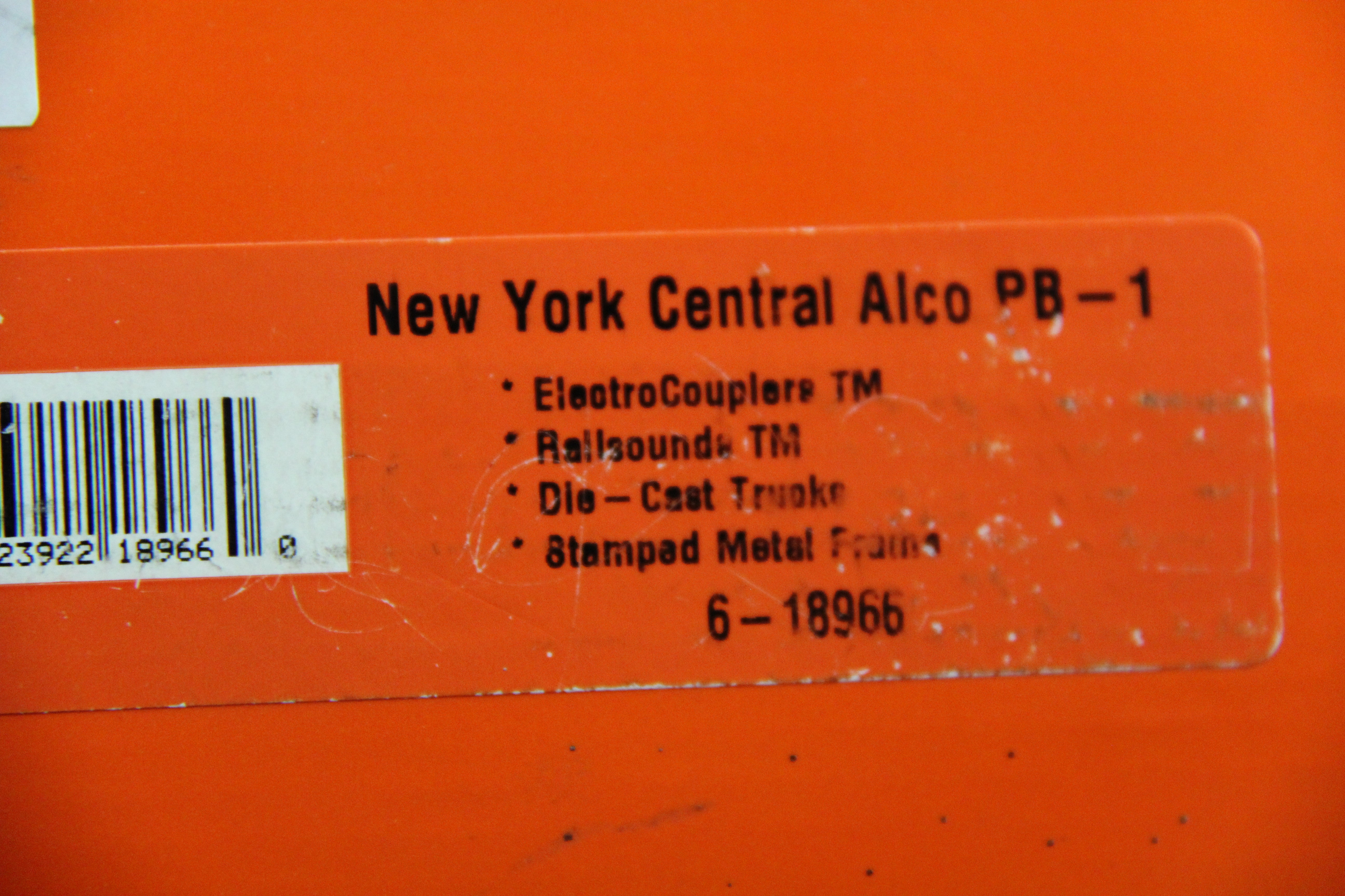 Lionel 6-18953, 6-18966, 6-18953 New York Central Diesel 3 Set-Second hand-M4133