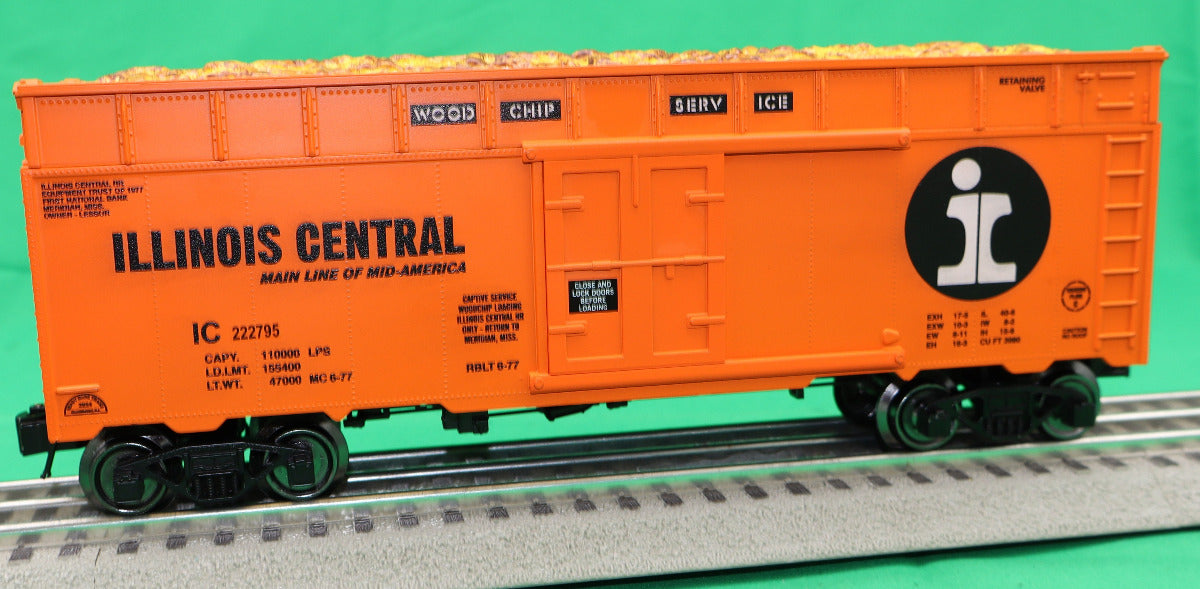 Ready Made Trains RMT-86470 - 40' Woodchip Car "Illinois Central" - Custom Run for MrMuffin'sTrains