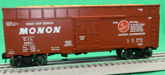 Ready Made Trains RMT-86460 - 40' Woodchip Car "Monon" - Custom Run for MrMuffin'sTrains - MrMuffin'sTrains