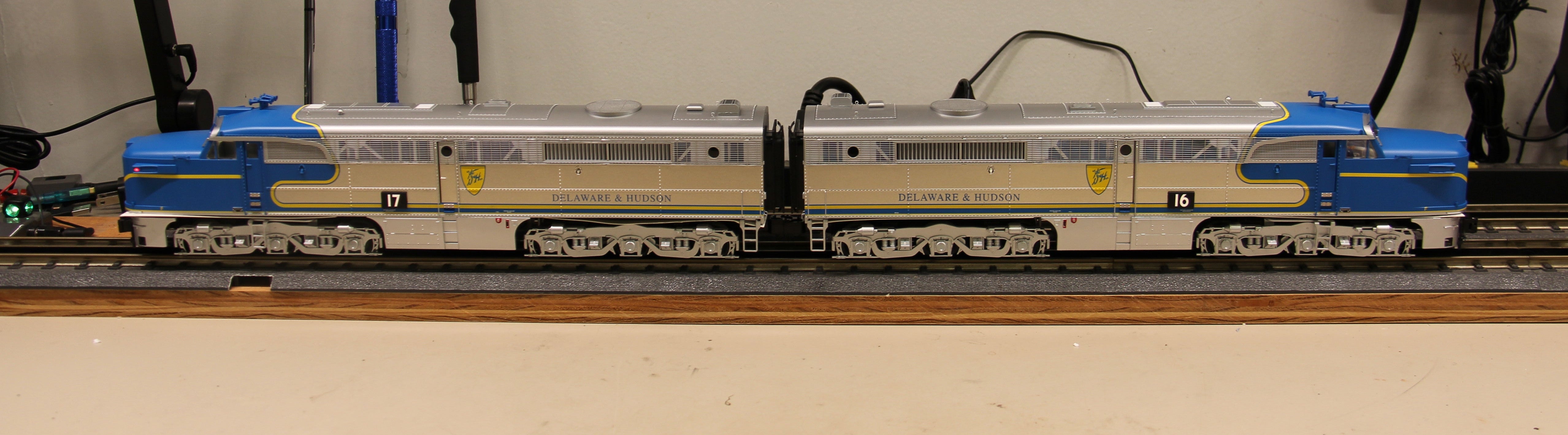 Lionel 2133430 Delaware & Hudson LEGACY Pennsylvania AA Set-Second hand-M6360