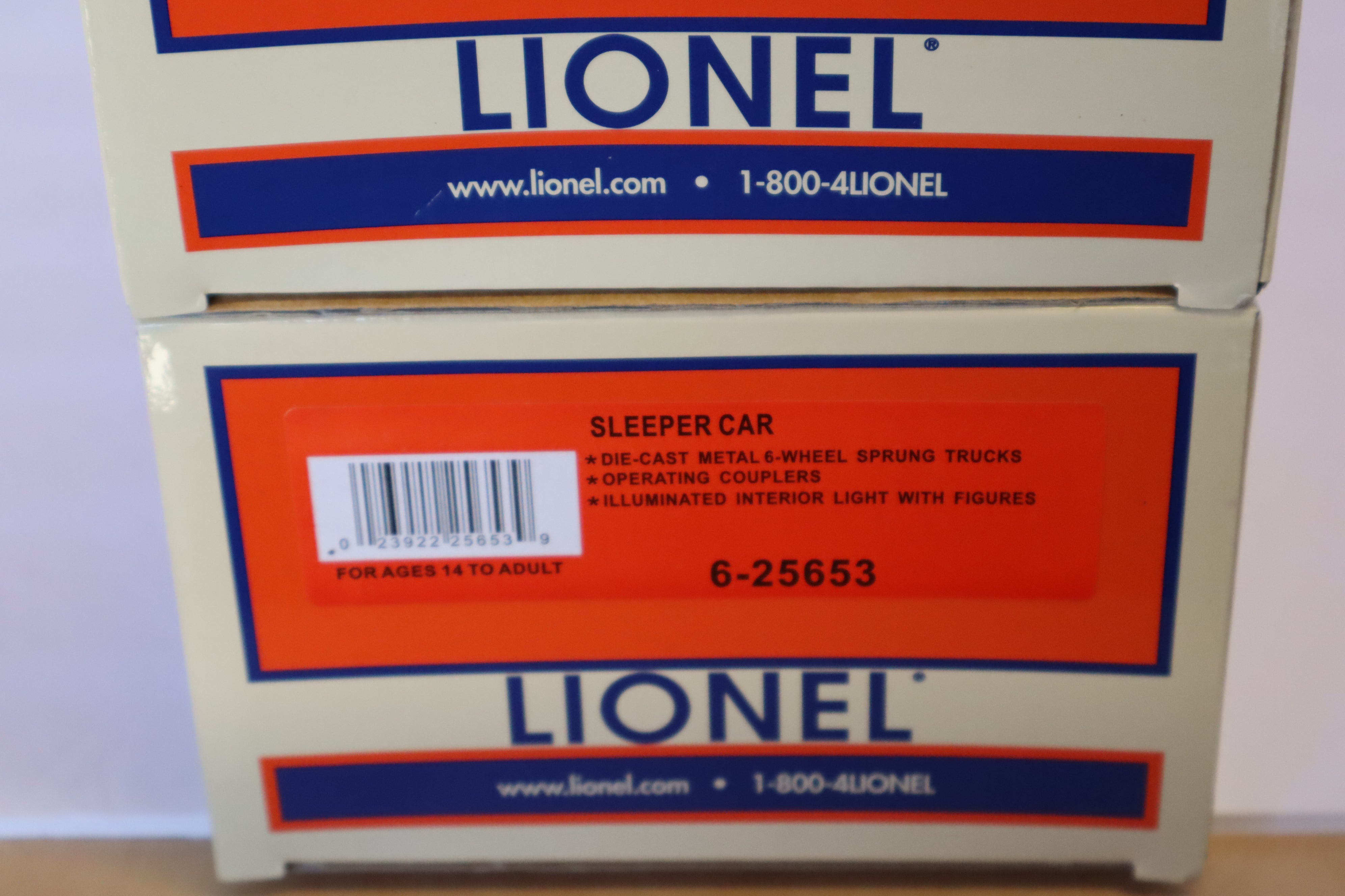 Lionel 6-25651 ATSF "Scout" Heavyweight 2 Pack-Second hand-M7906