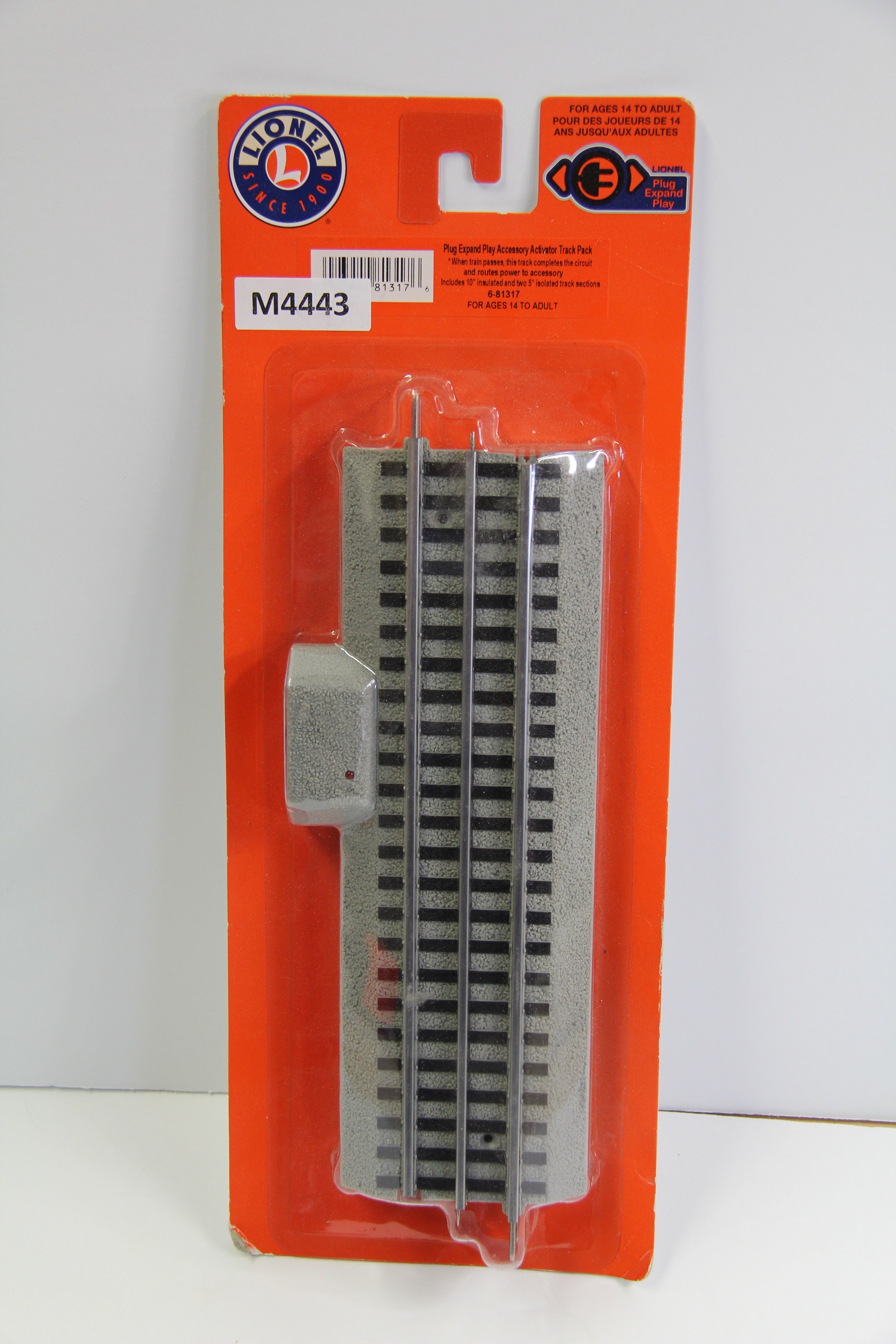 Lionel 6-91317 Plug Expand Play Accessory Activator Track Pack-Second hand-M4443