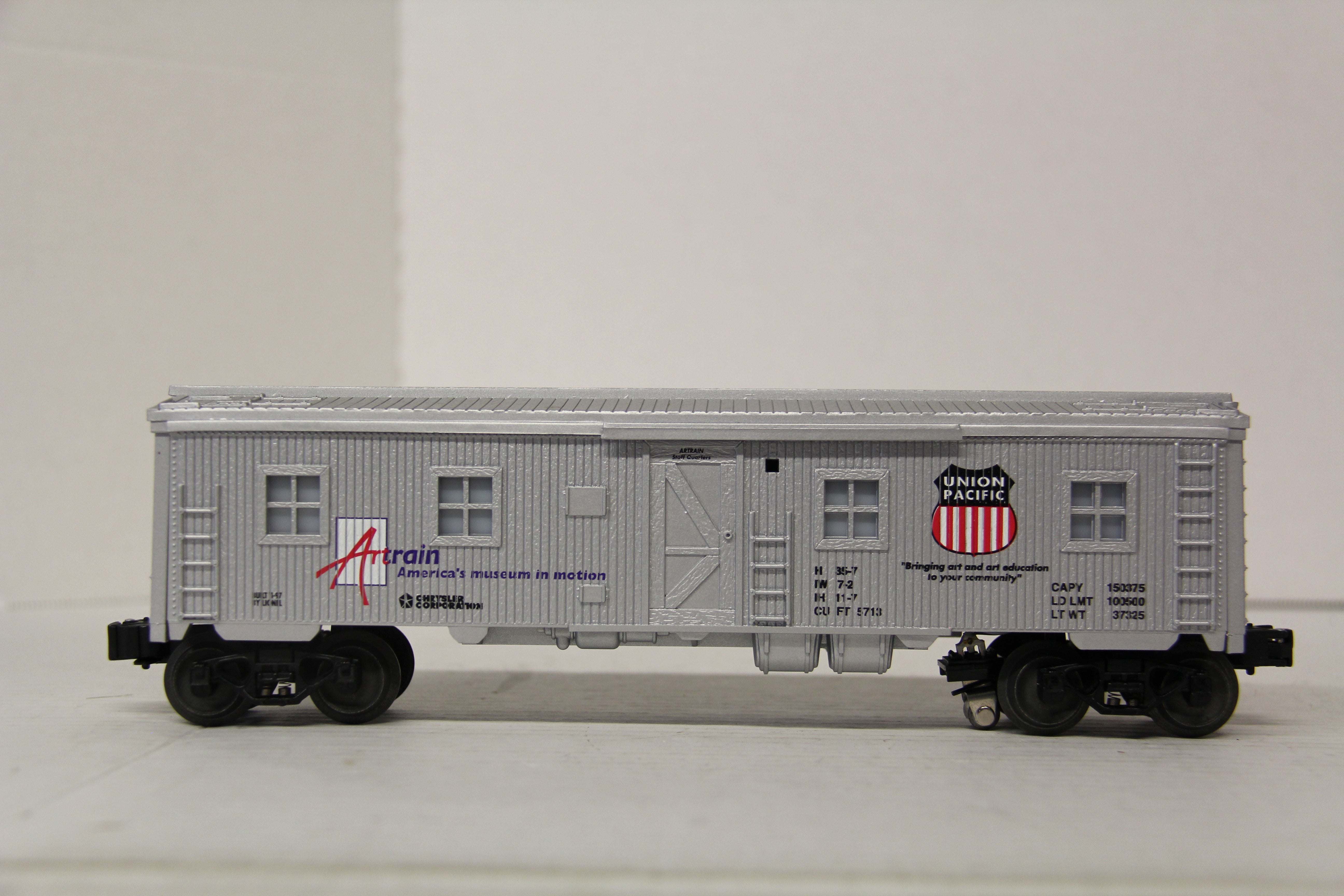 Lionel 6-52140 1997 Artrain Bunk Car-Second hand-M6436