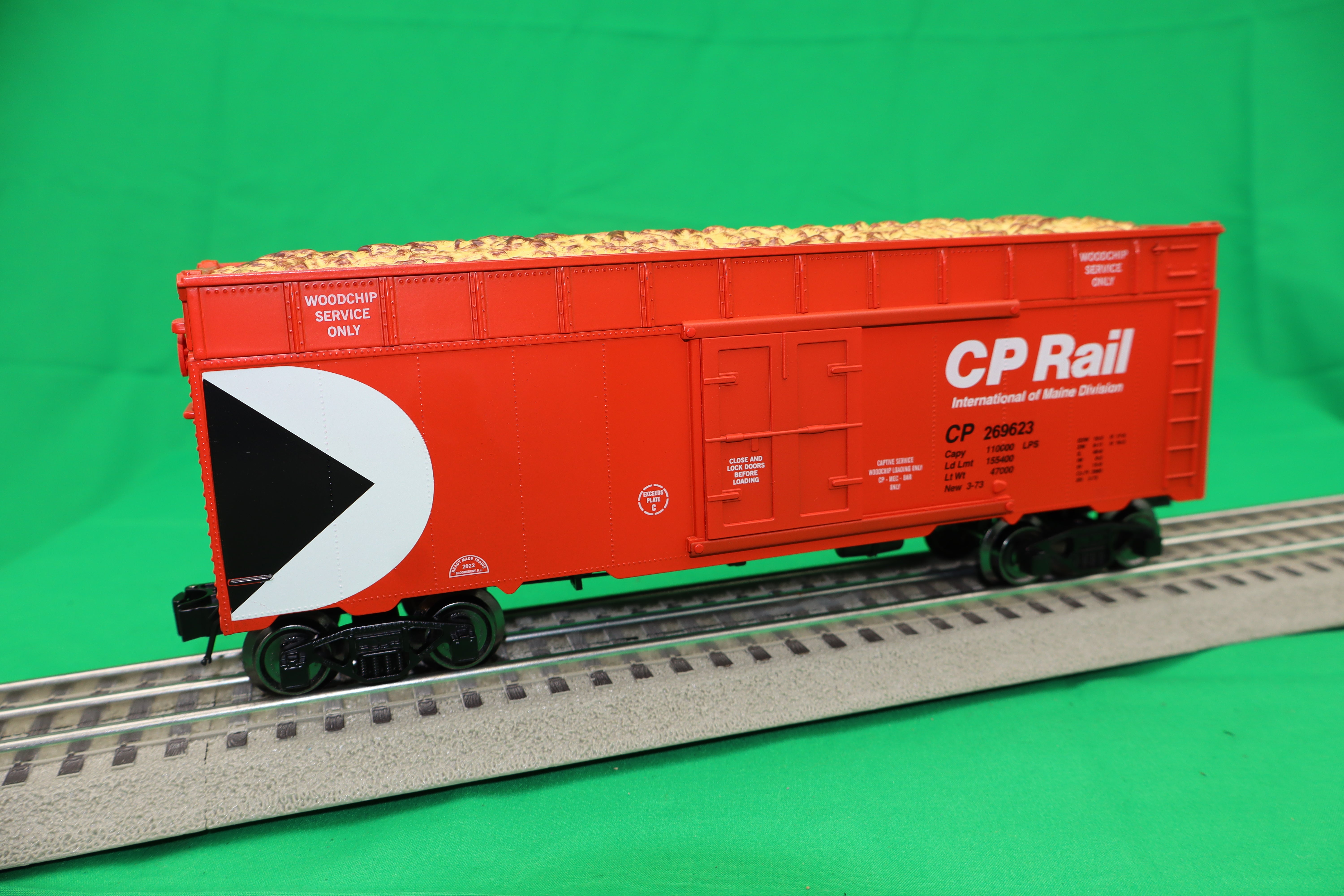 Ready Made Trains RMT-86455 - 40' Woodchip Car "Canadian Pacific"
