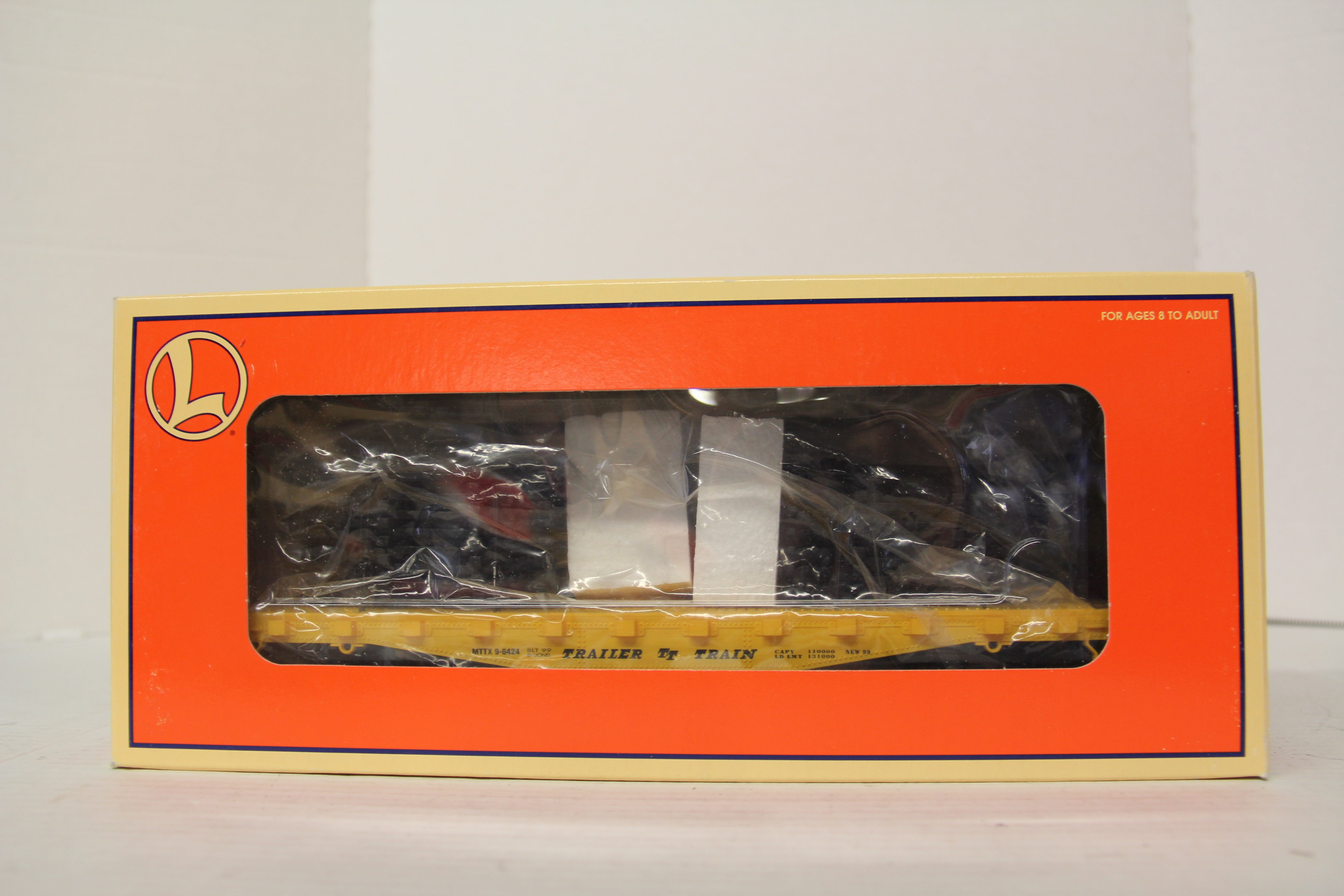 Lionel 6-36020 Trailer Train Flatcar w/ AutoFrames-Second hand-M6437