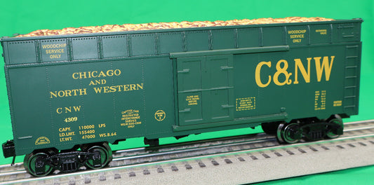 Ready Made Trains RMT-86441 - 40' Woodchip Car "Chicago & North Western" - MrMuffin'sTrains