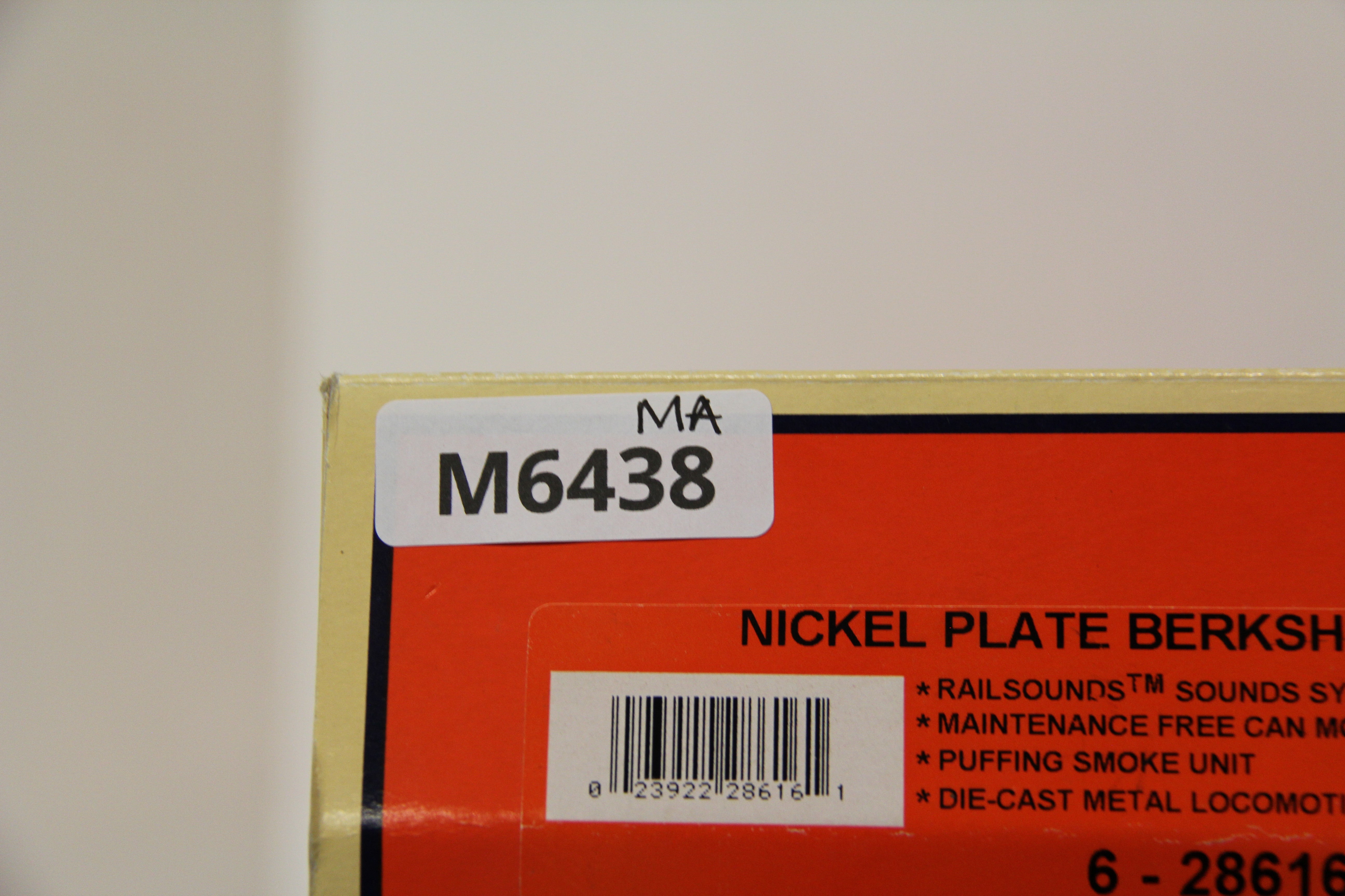 Lionel 6-28616 Nickel Plate Berkshire 2-8-4-Second hand-M6438