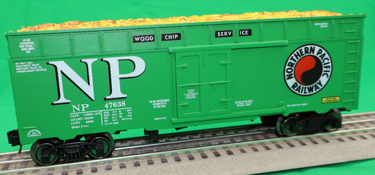 Ready Made Trains RMT-86483 - 40' Woodchip Car "Northern Pacific" - MrMuffin'sTrains