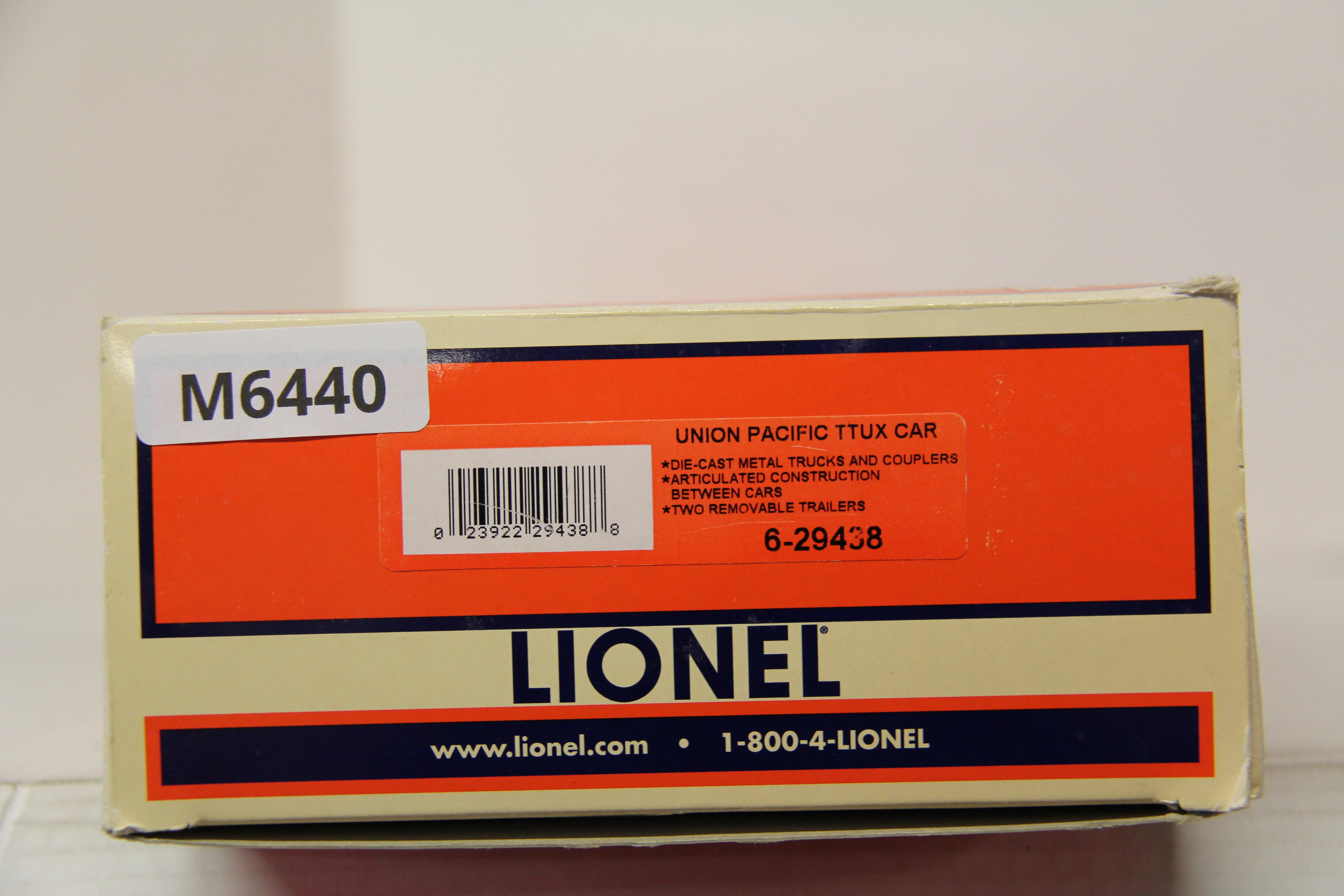 Lionel 6-29438 Union Pacific TTux Car-Second hand-M6440