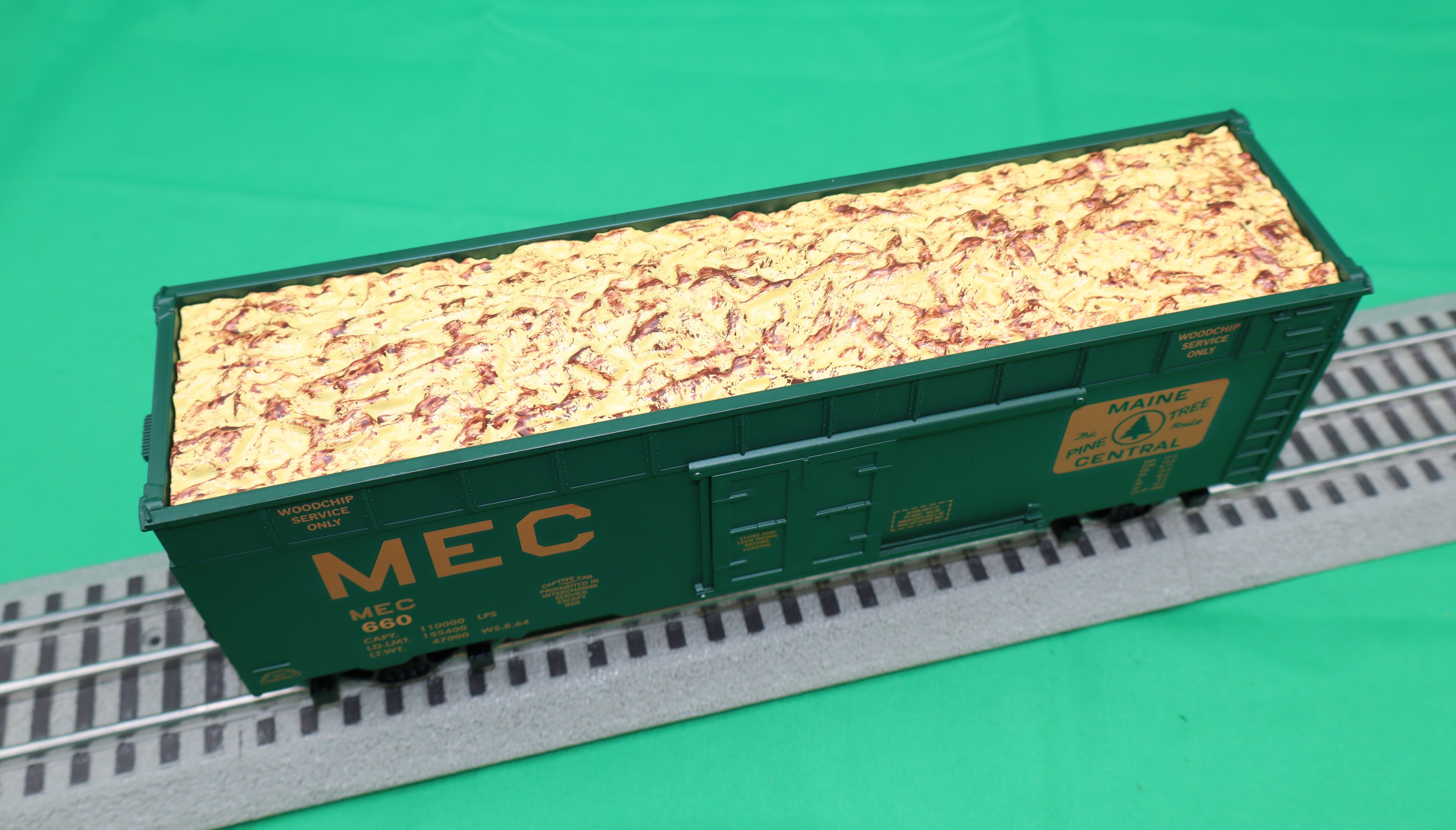 Ready Made Trains RMT-86462 - 40' Woodchip Car "Maine Central"