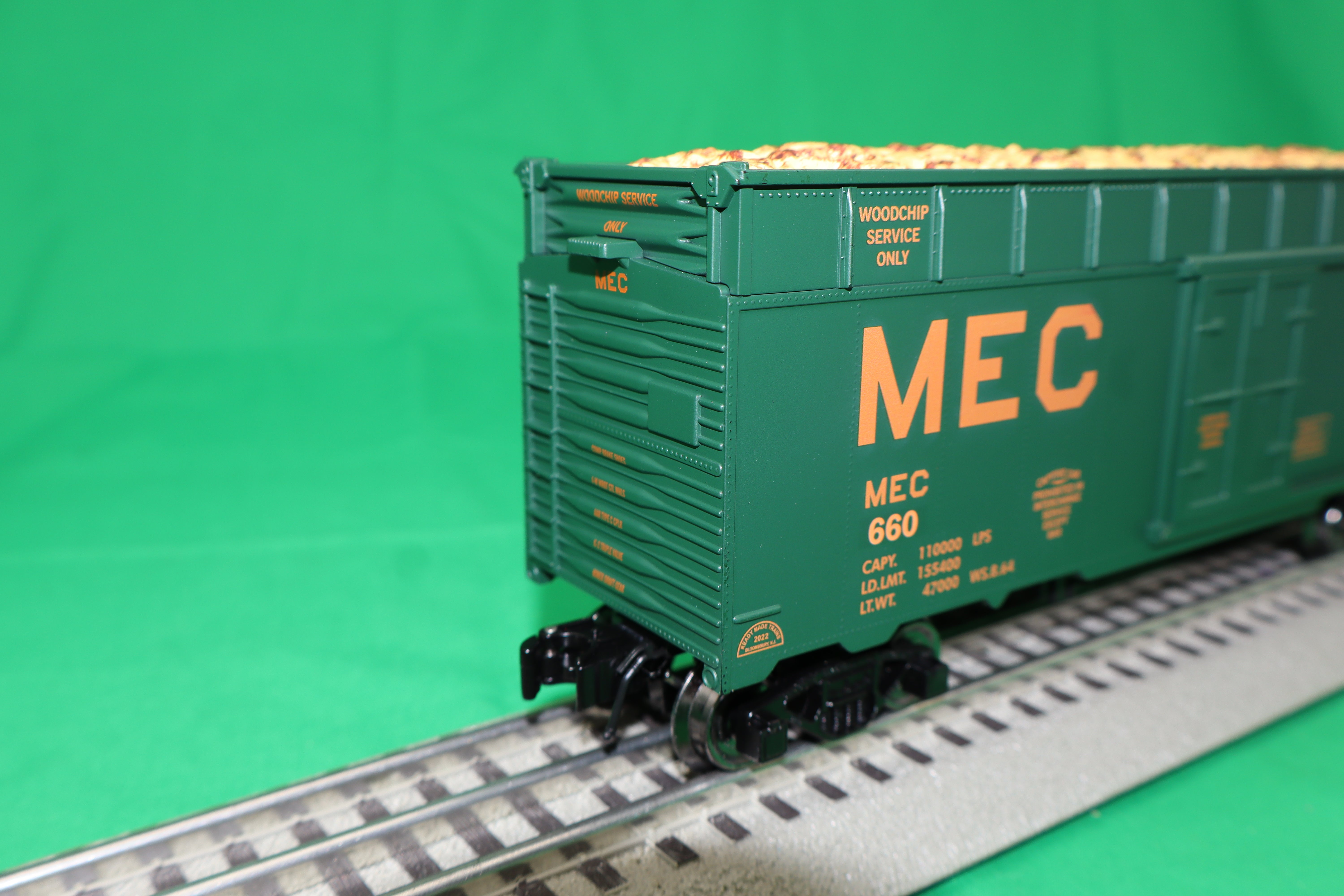 Ready Made Trains RMT-86462 - 40' Woodchip Car "Maine Central"