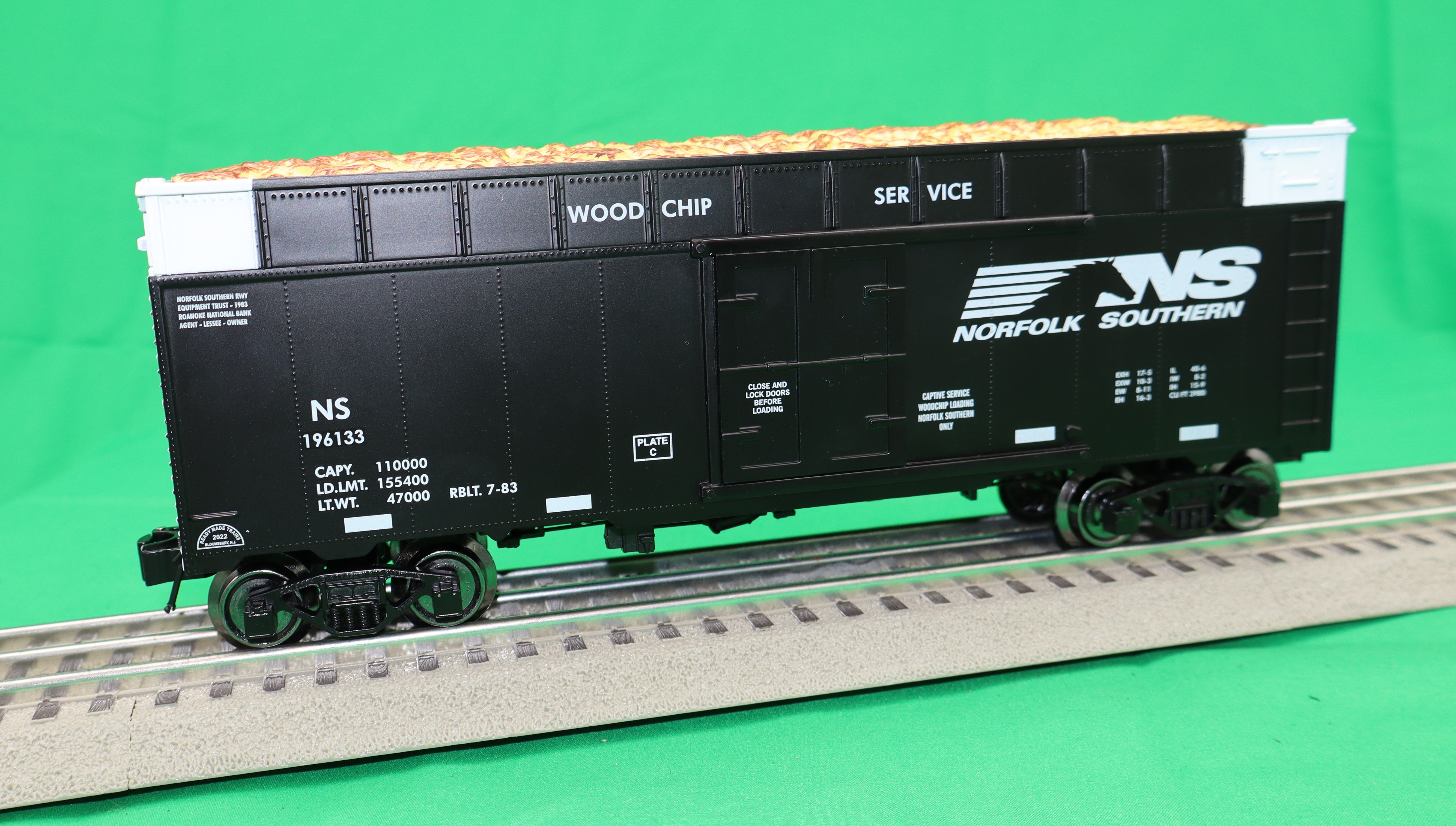 Ready Made Trains RMT-86447 - 40' Woodchip Car "Norfolk Southern"