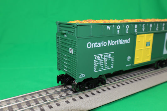 Ready Made Trains RMT-86499-02 - 40' Woodchip Car "Ontario Northland"