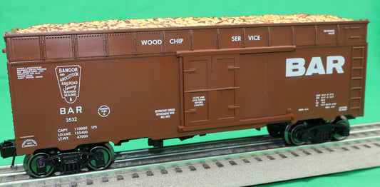 Ready Made Trains RMT-86467 - 40' Woodchip Car "Bangor & Aroostook" - MrMuffin'sTrains