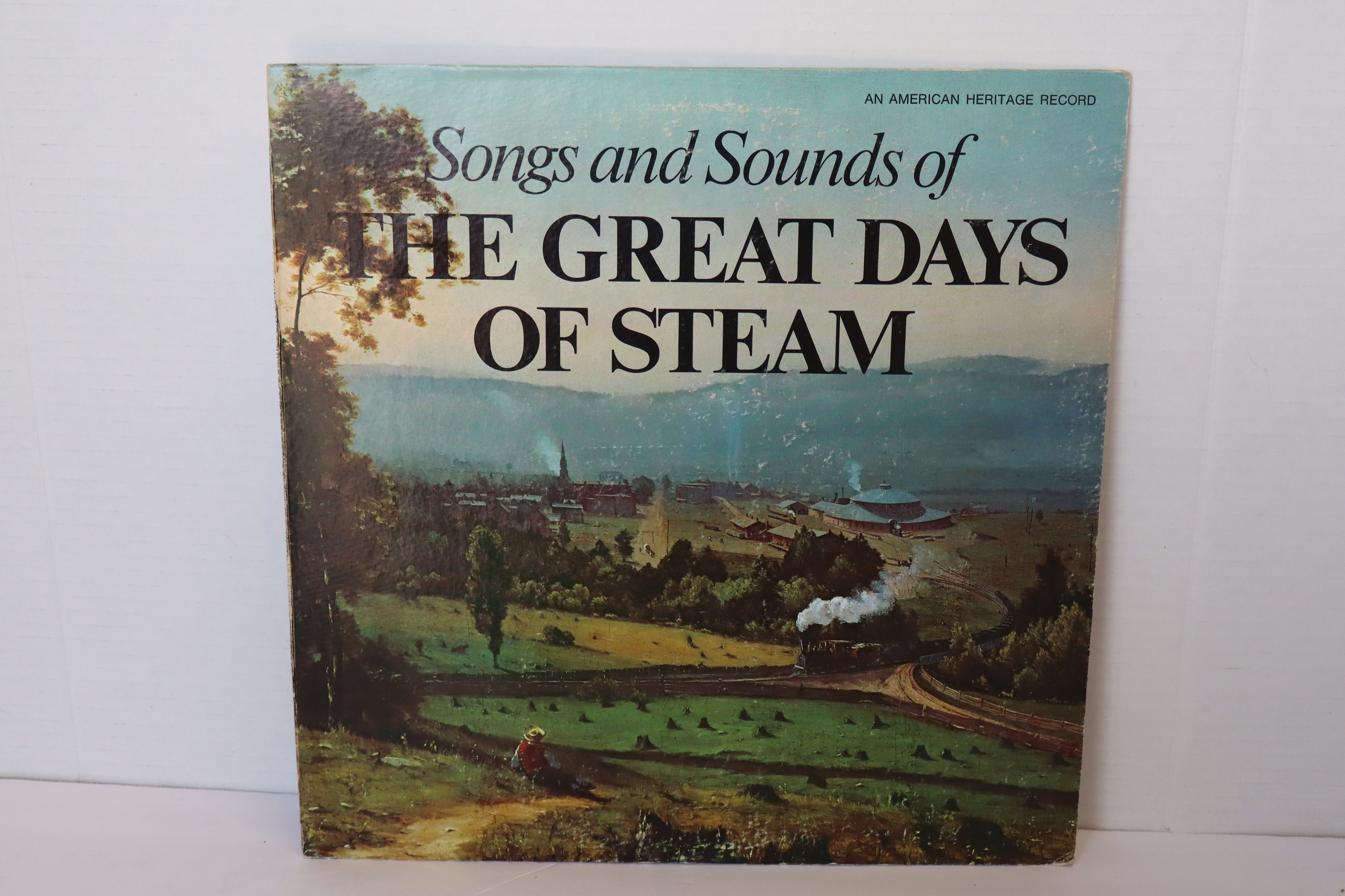 1975 Songs and Sounds of THE GREAT DAYS OF STEAM Record-Second hand-M7913