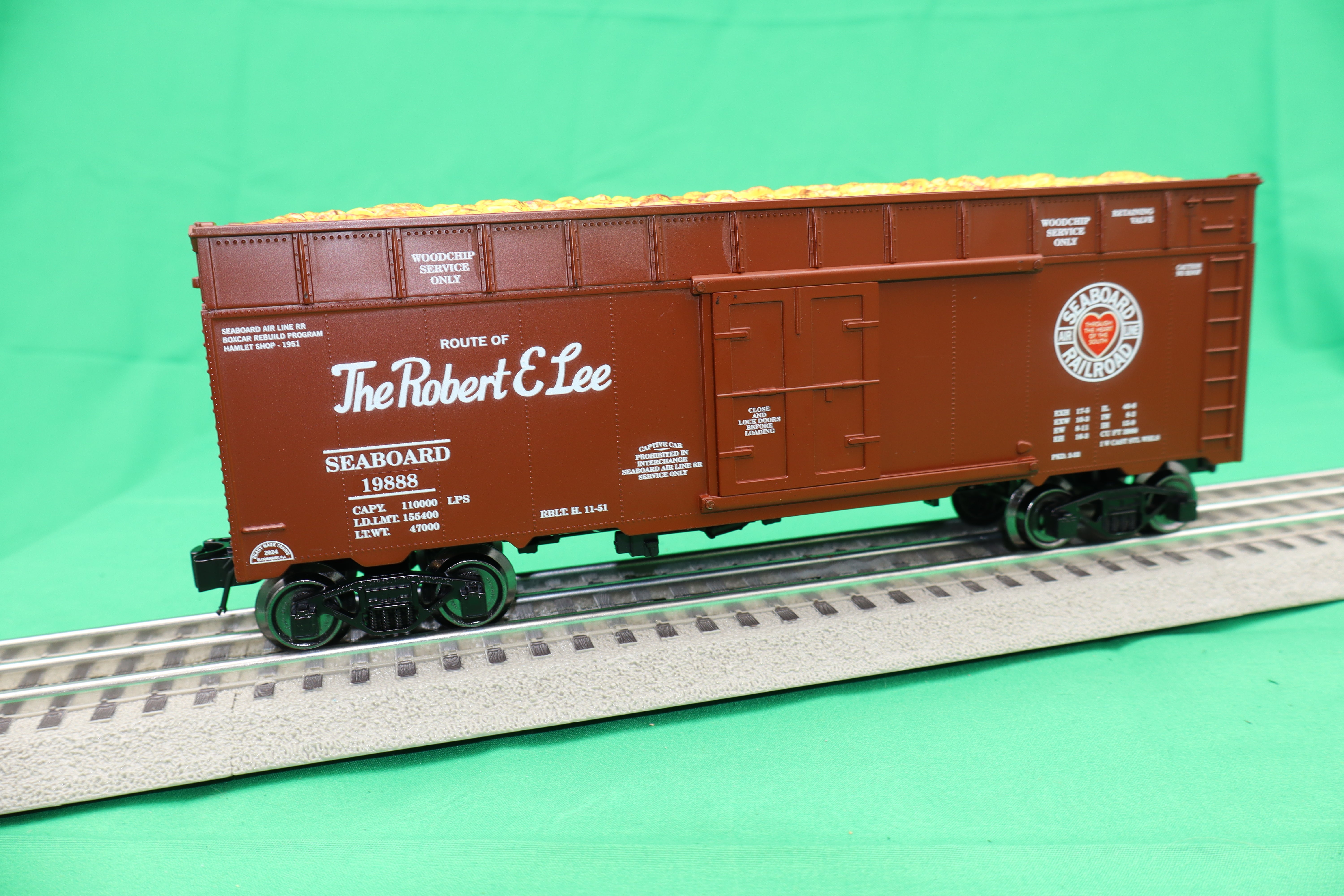 Ready Made Trains RMT-86482 - 40' Woodchip Car "Seaboard Air Line"