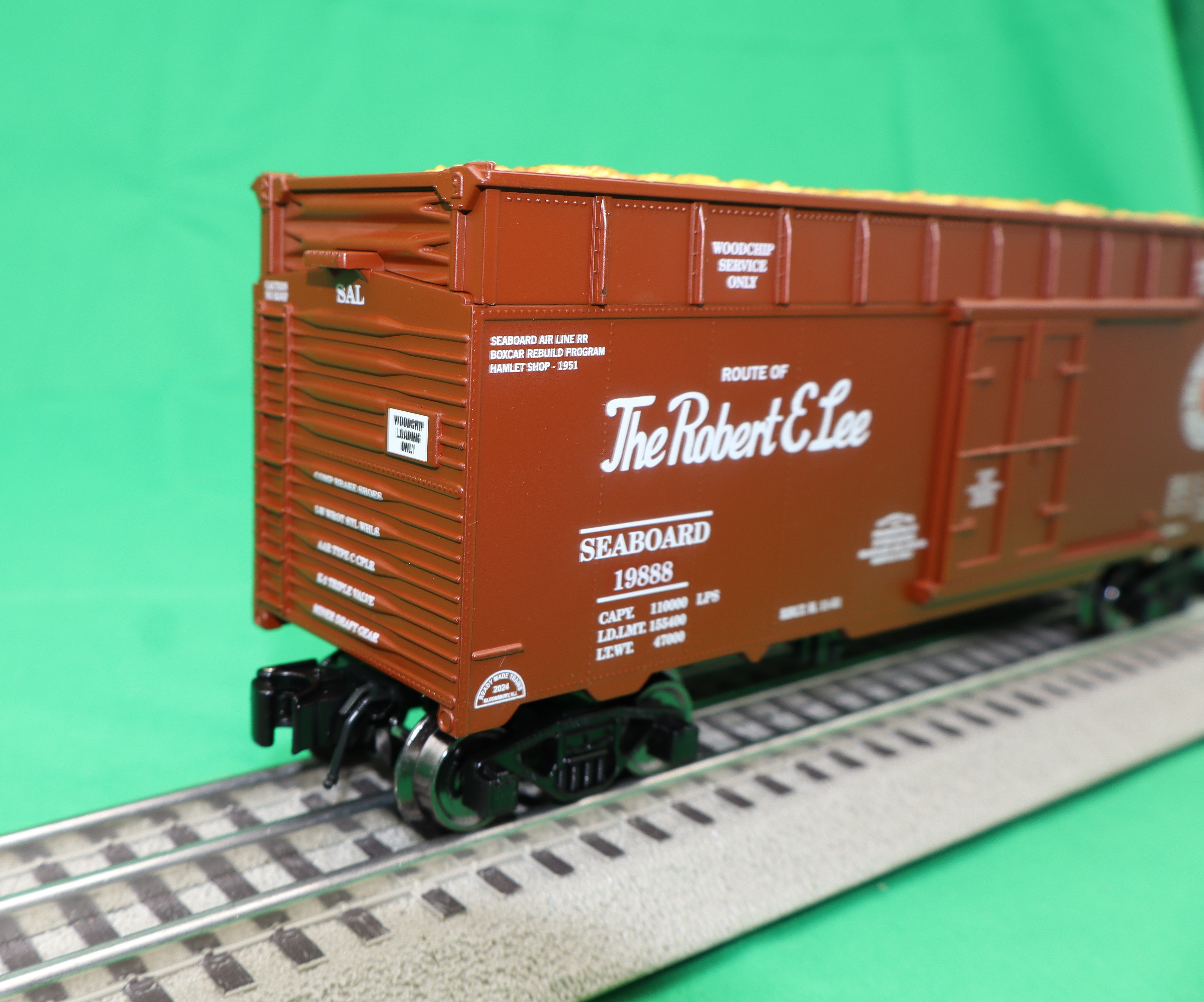 Ready Made Trains RMT-86482 - 40' Woodchip Car "Seaboard Air Line"