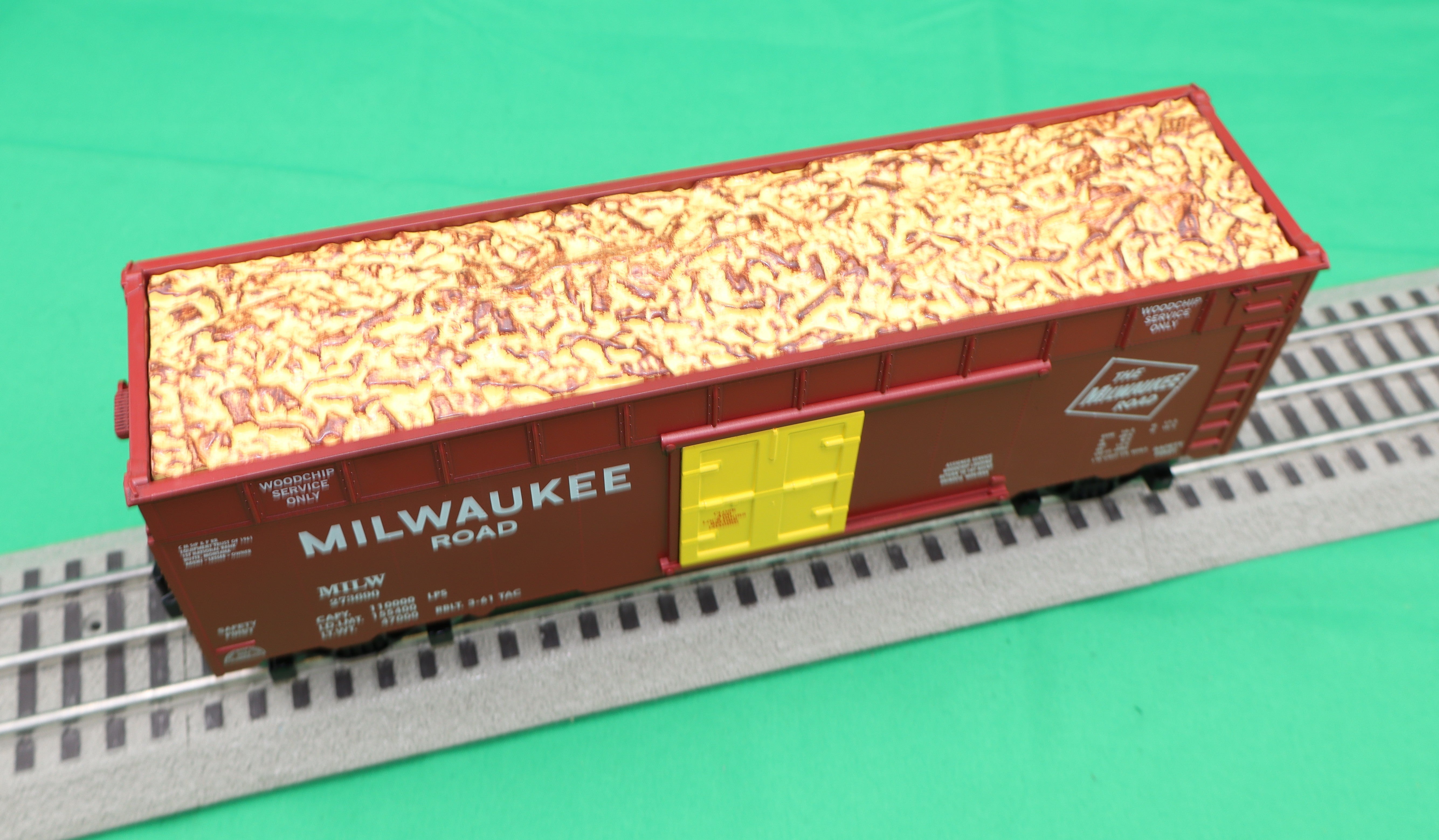Ready Made Trains RMT-86416 - 40' Woodchip Car "Milwaukee Road"
