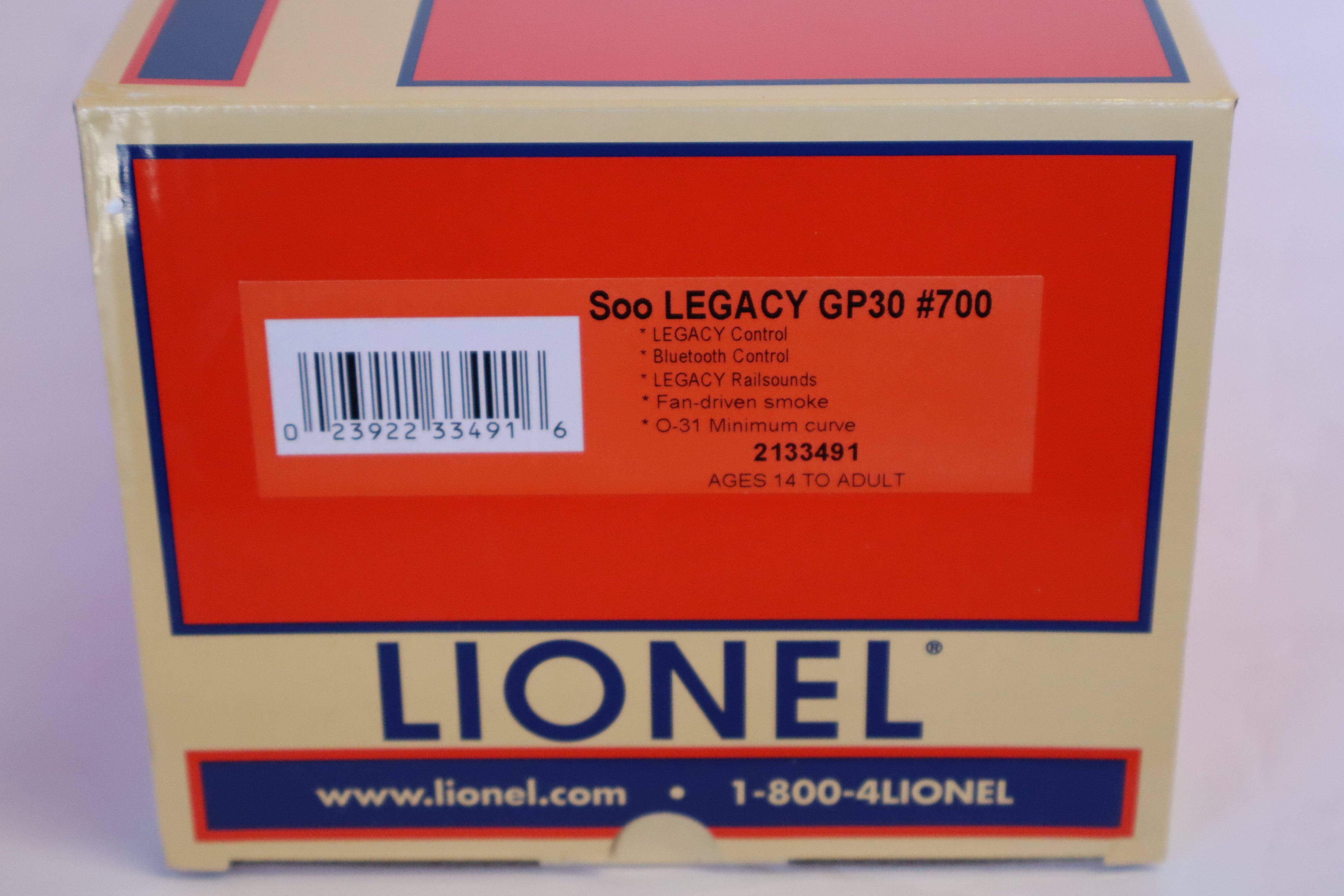 Lionel 2133491 Soo LEGACY GP30 #700-Second hand-M7833