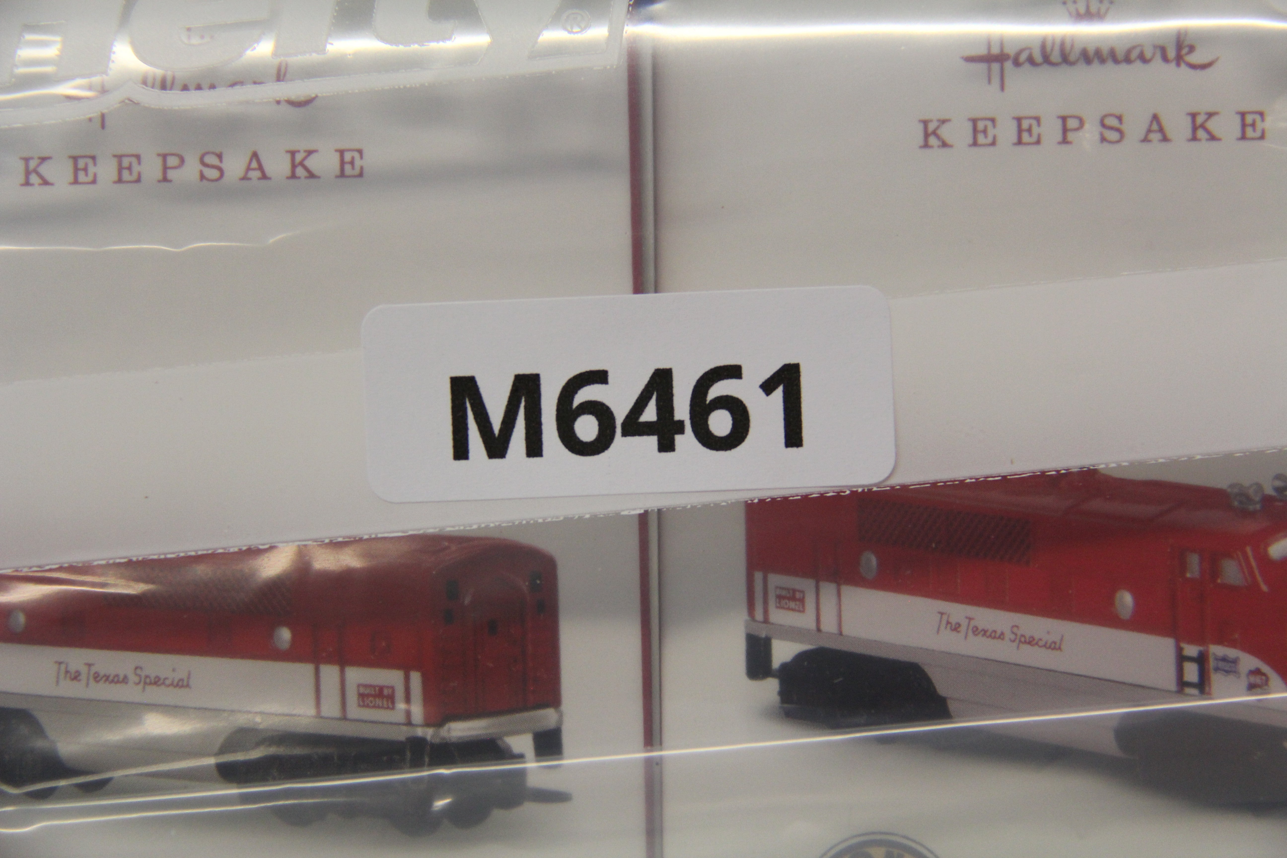 2018 Hallmark Keepsake Lionel 2245P & 2245C Texas Special Train Ornaments 2 Set-Second hand-M6461