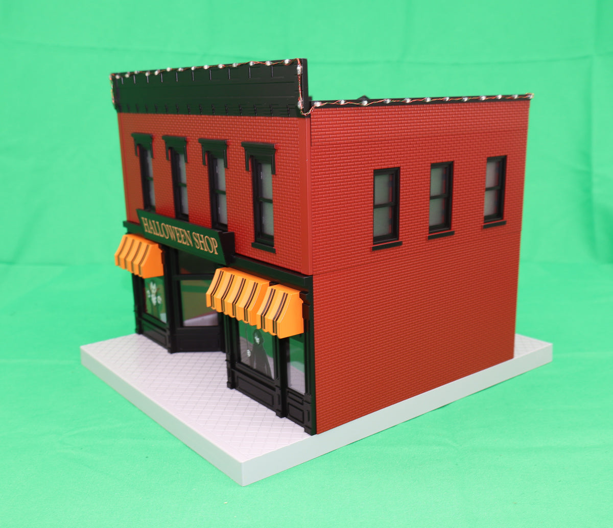 MTH 30-90727 - 2-Story City Building 1 "Halloween" w/ LEDs