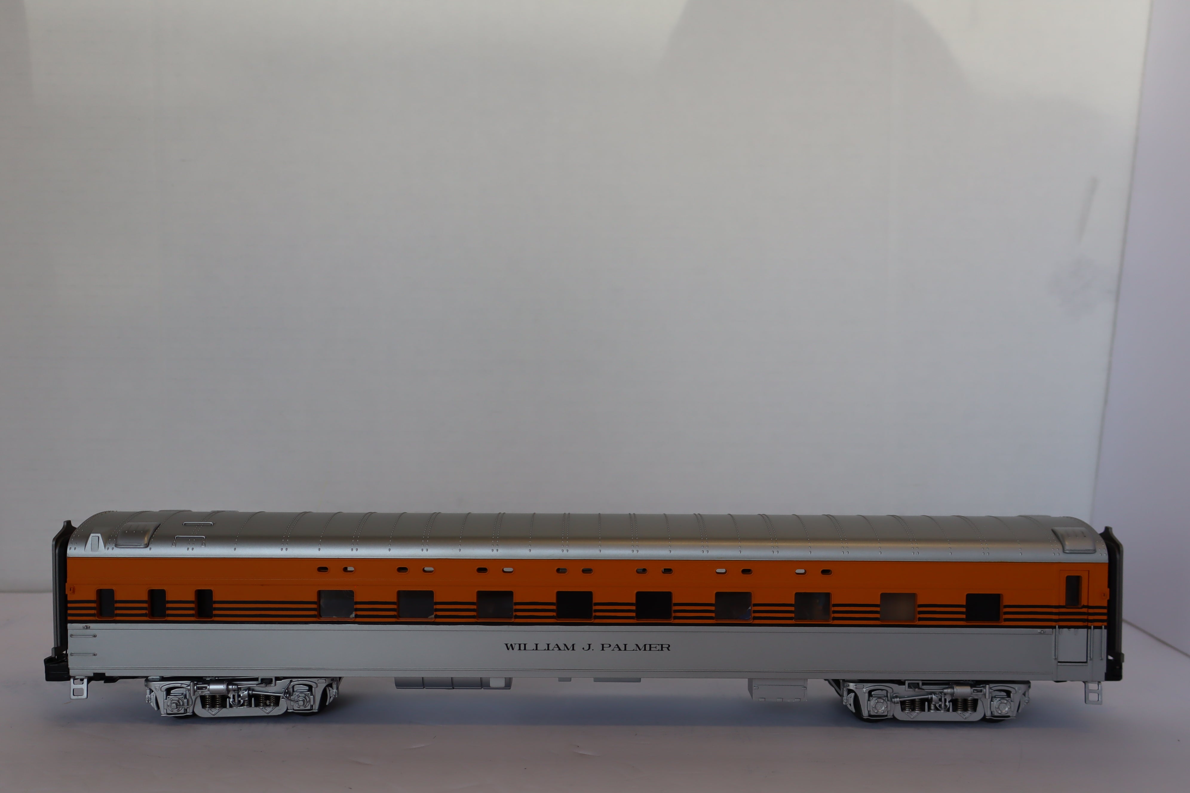 MTH 20-66093 Rio Grande 2-Car 70' Streamlined Sleeper & Diner Pass Set-Second hand-M7914