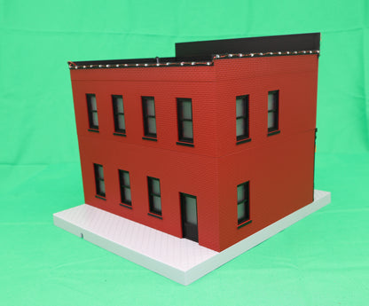 MTH 30-90727 - 2-Story City Building 1 "Halloween" w/ LEDs