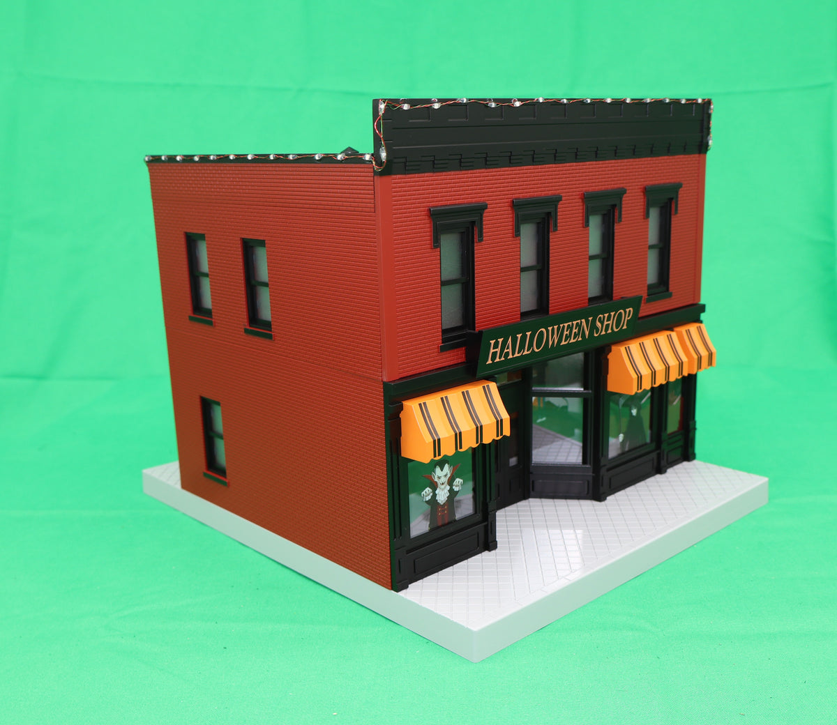 MTH 30-90727 - 2-Story City Building 1 "Halloween" w/ LEDs