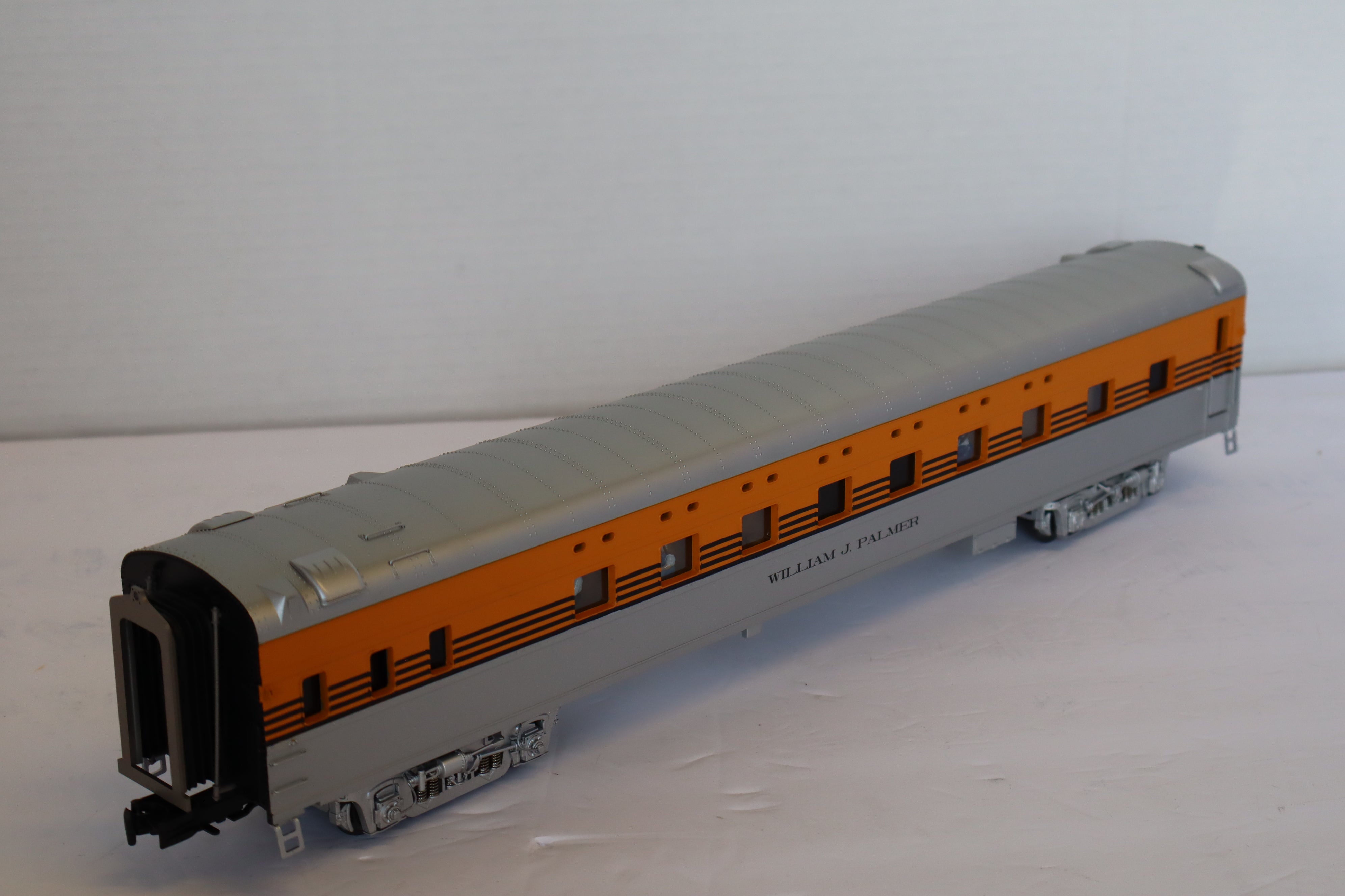 MTH 20-66093 Rio Grande 2-Car 70' Streamlined Sleeper & Diner Pass Set-Second hand-M7914