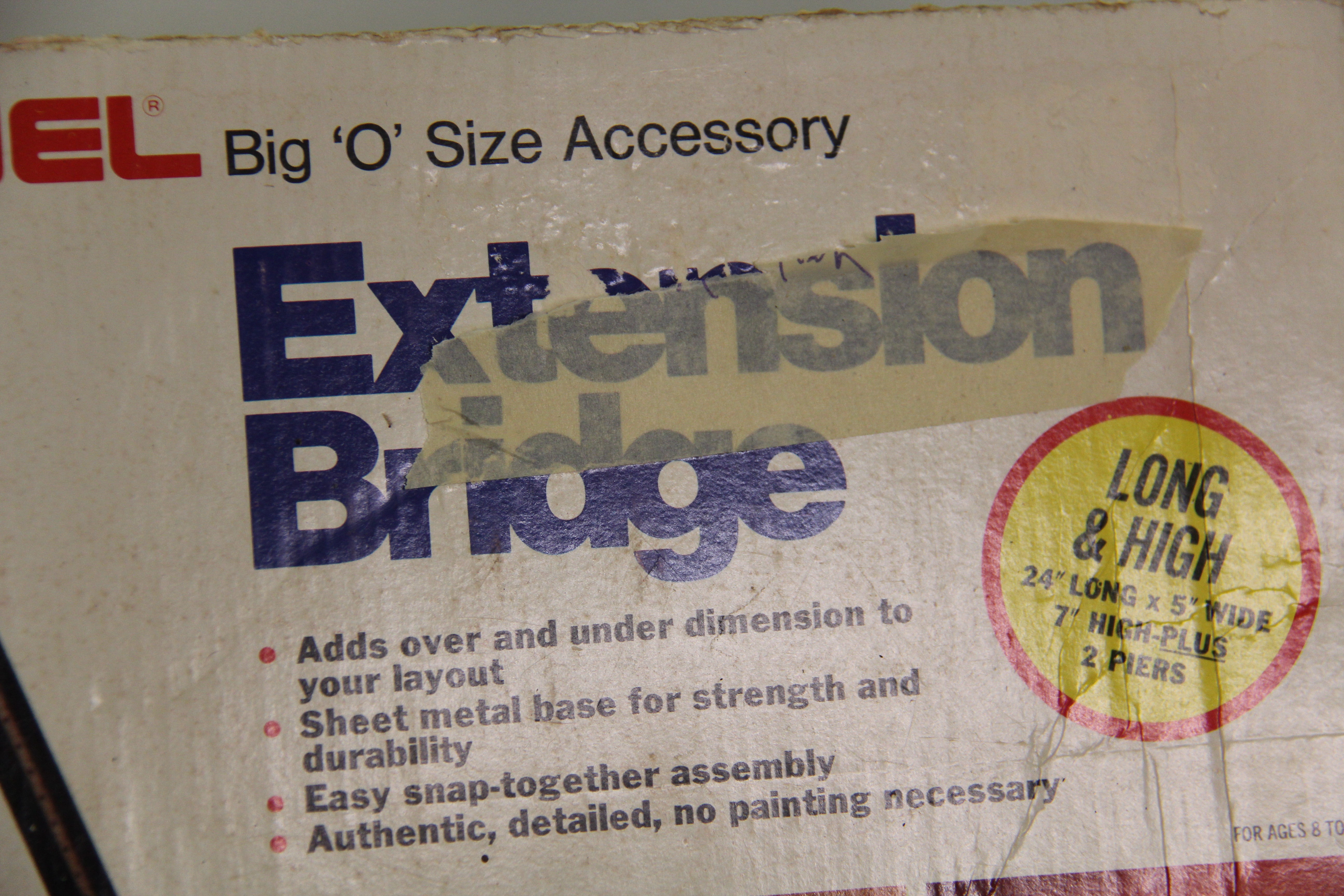 Lionel 6-2122 Big 'O' Size Accessory Extension Bridge-Second hand-M4561