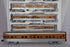 MTH 20-65210 & 20-66210 Denver & Rio Grande 70' Streamlined Pass Set 7 Car Pass Set-Second hand-M7915