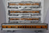 MTH 20-65210 & 20-66210 Denver & Rio Grande 70' Streamlined Pass Set 7 Car Pass Set-Second hand-M7915