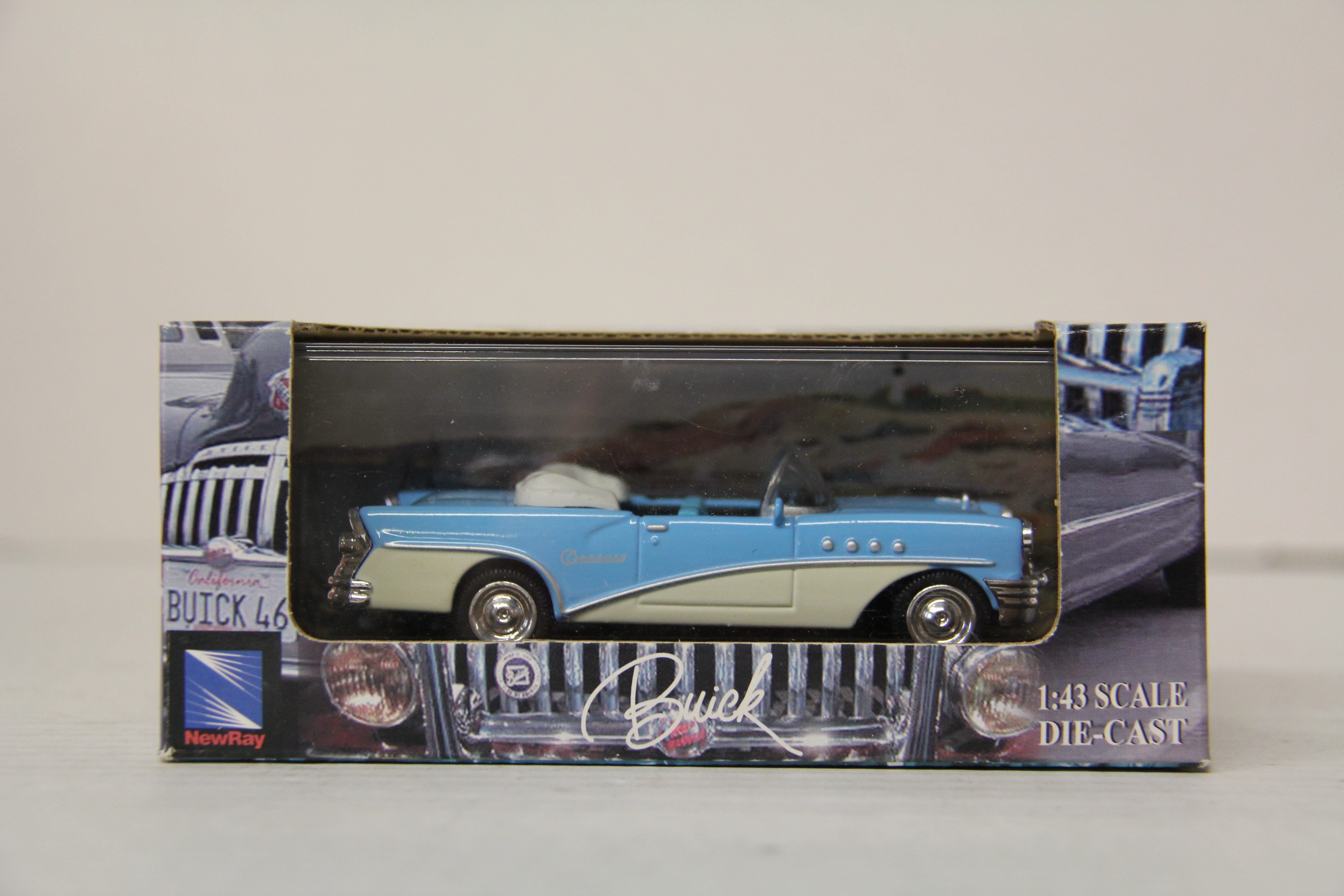 NewRay 1955 Buick Convertible 1:43 scale-Second hand-M6471