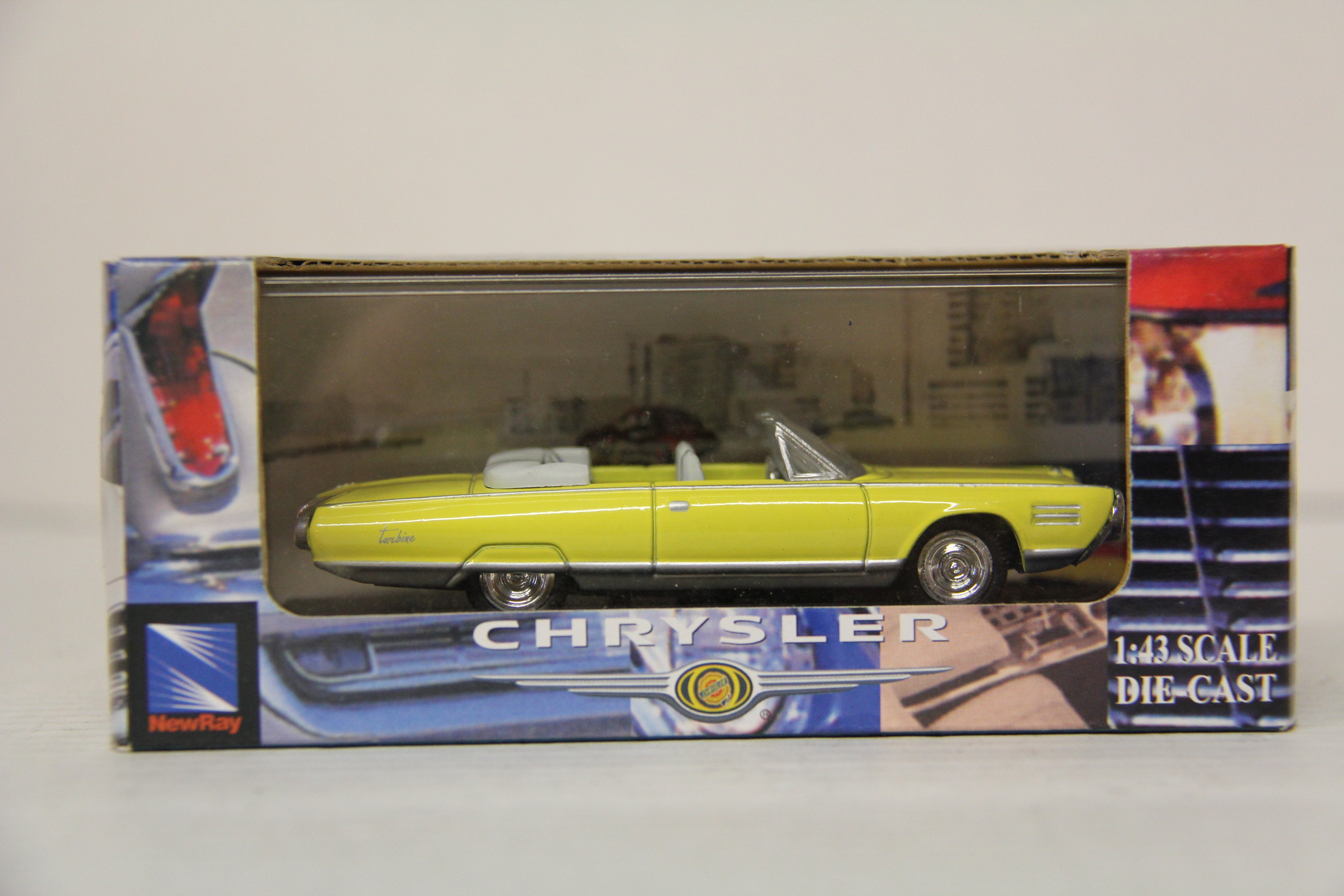 NewRay 1964 Chrysler Turbine Car 1:43 scale-Second hand-M6473