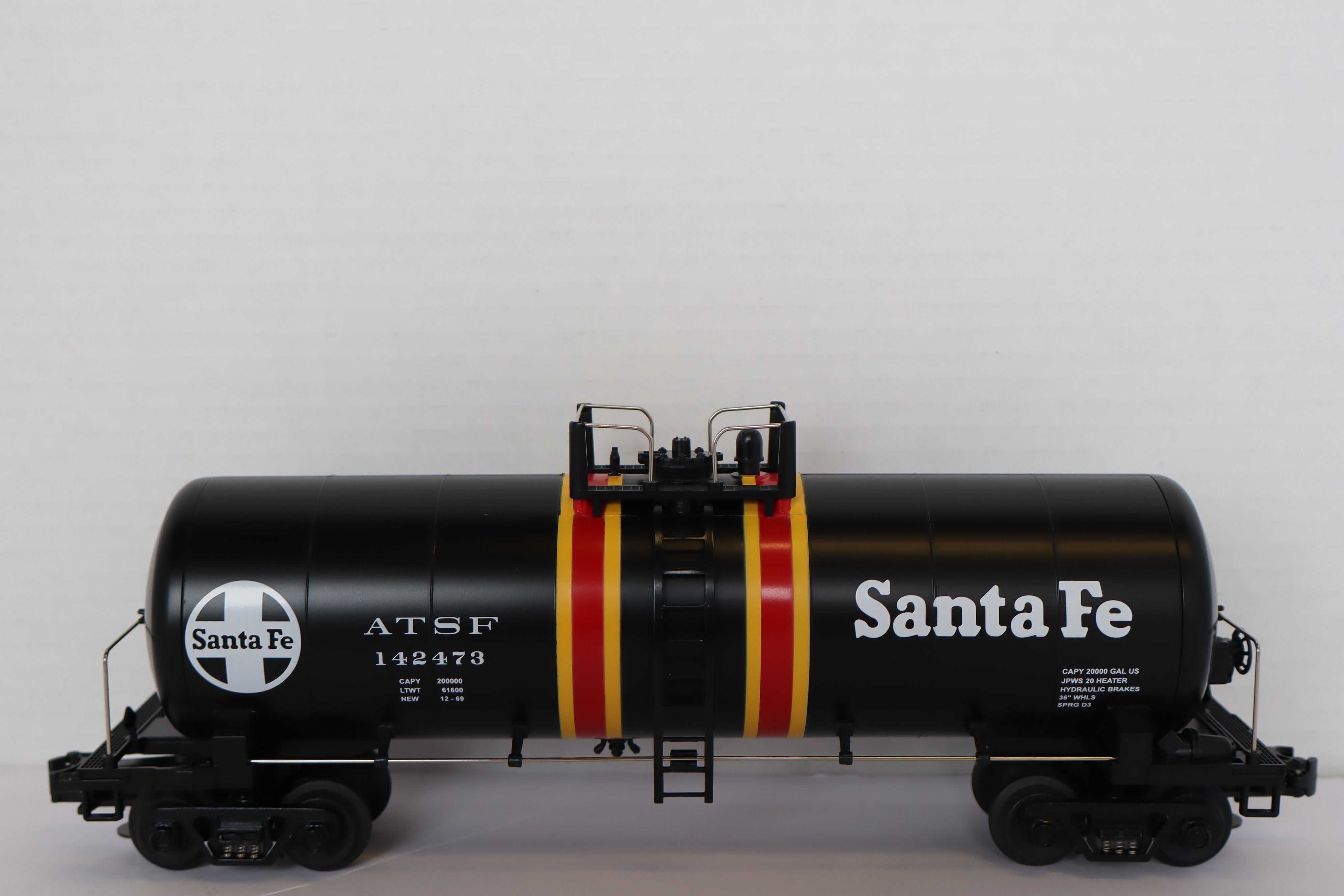MTH 20-96016 Santa Fe Tank Car-Second hand-M7918